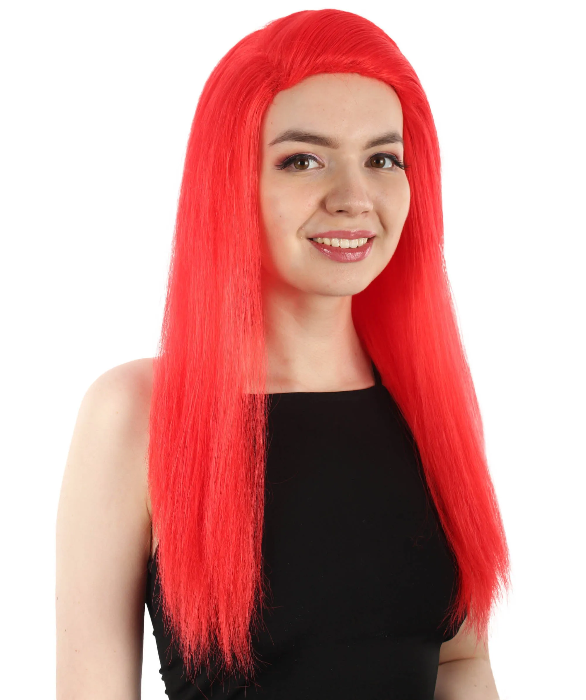 Adult Women's Long Straight Side Part  Cosplay Wig | Multiple Color Collections | Premium Breathable Capless Cap | HPO