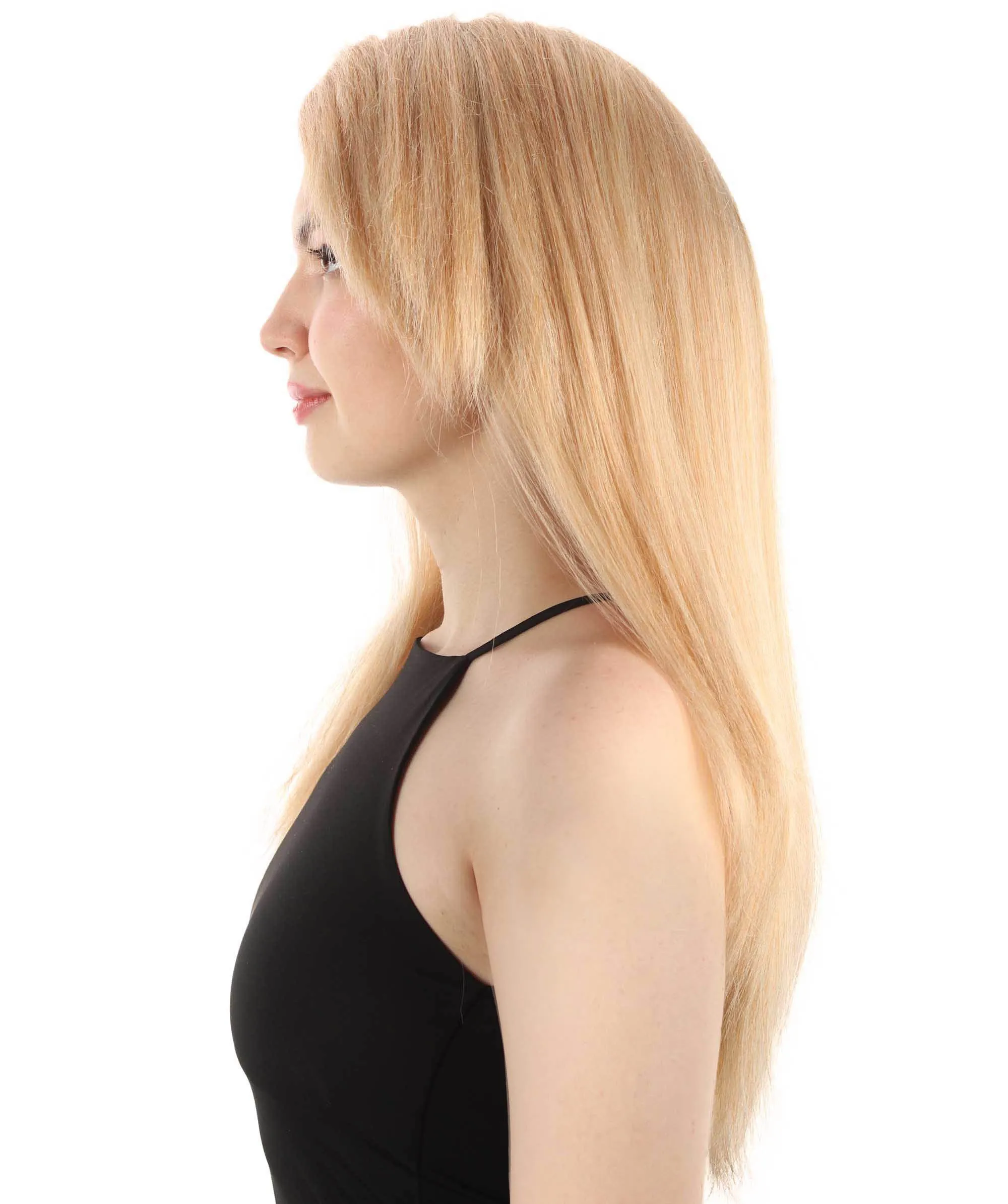 Adult Women's Long Straight Side Part  Cosplay Wig | Multiple Color Collections | Premium Breathable Capless Cap | HPO