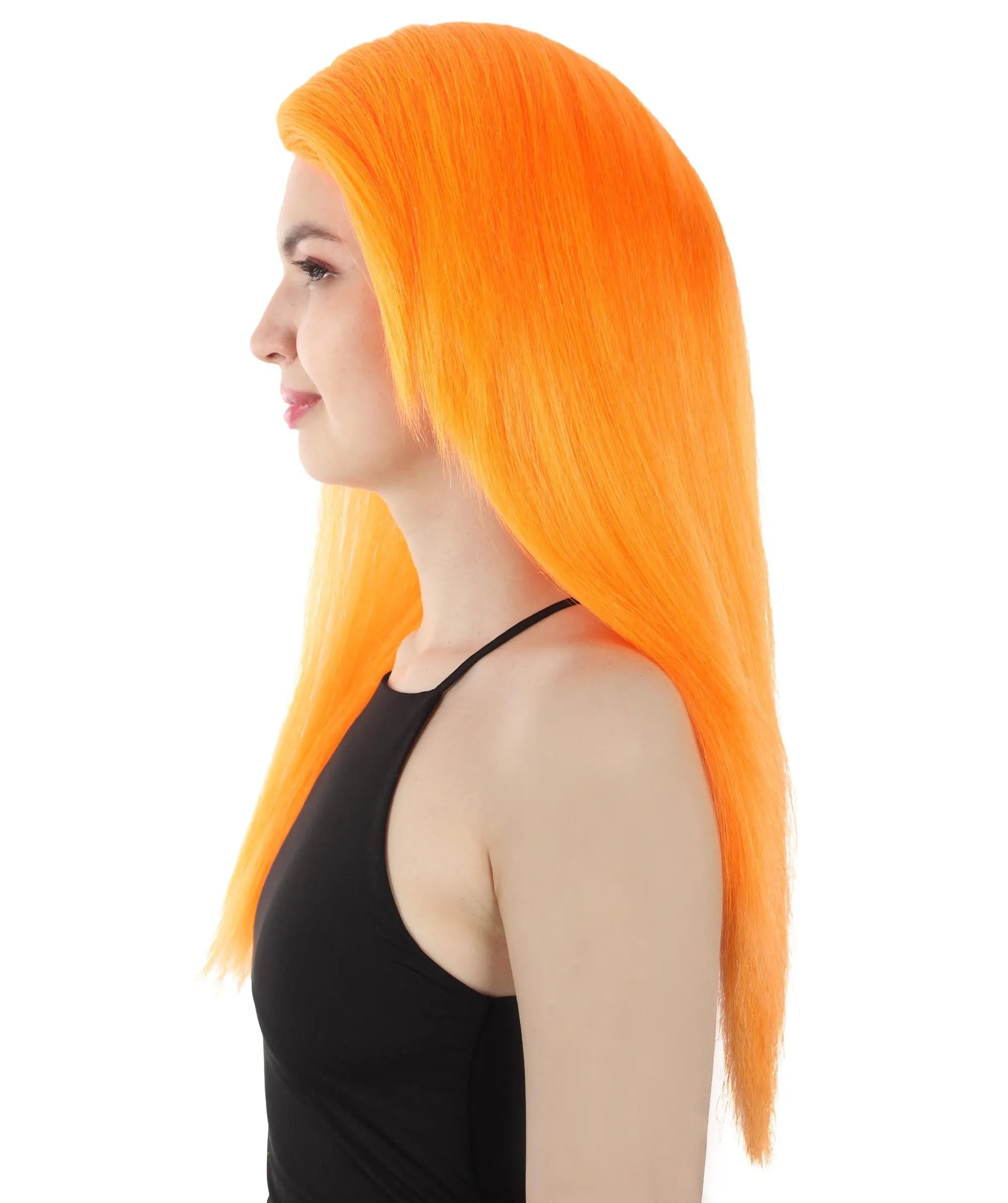 Adult Women's Long Straight Side Part  Cosplay Wig | Multiple Color Collections | Premium Breathable Capless Cap | HPO