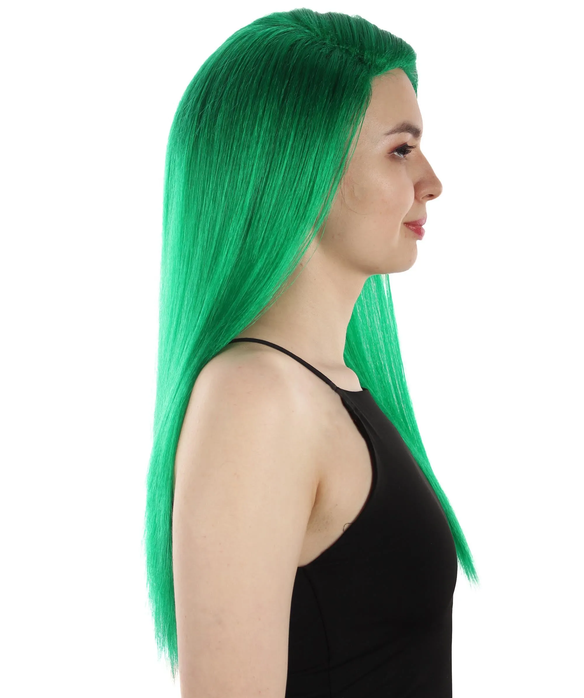 Adult Women's Long Straight Side Part  Cosplay Wig | Multiple Color Collections | Premium Breathable Capless Cap | HPO