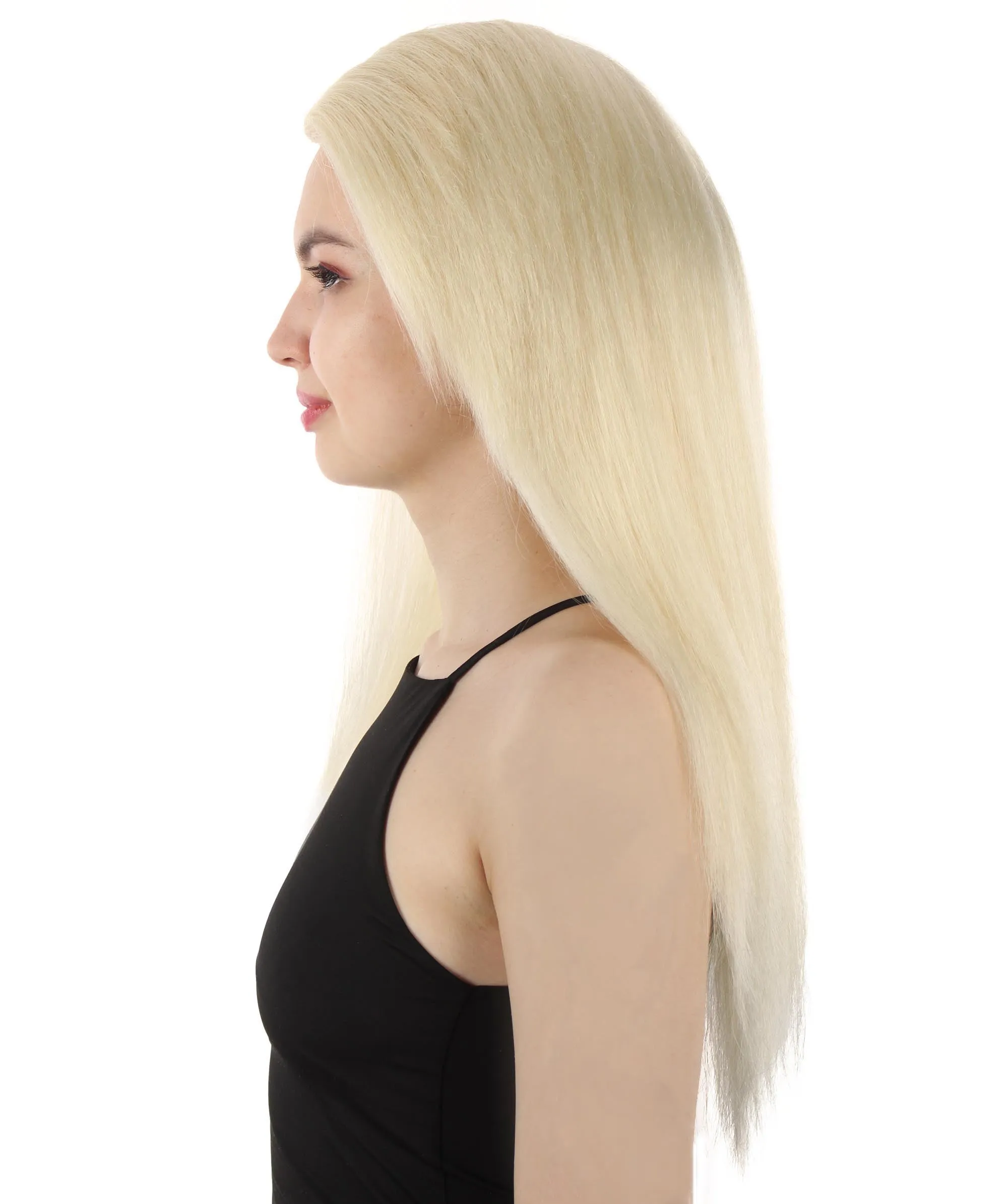 Adult Women's Long Straight Side Part  Cosplay Wig | Multiple Color Collections | Premium Breathable Capless Cap | HPO