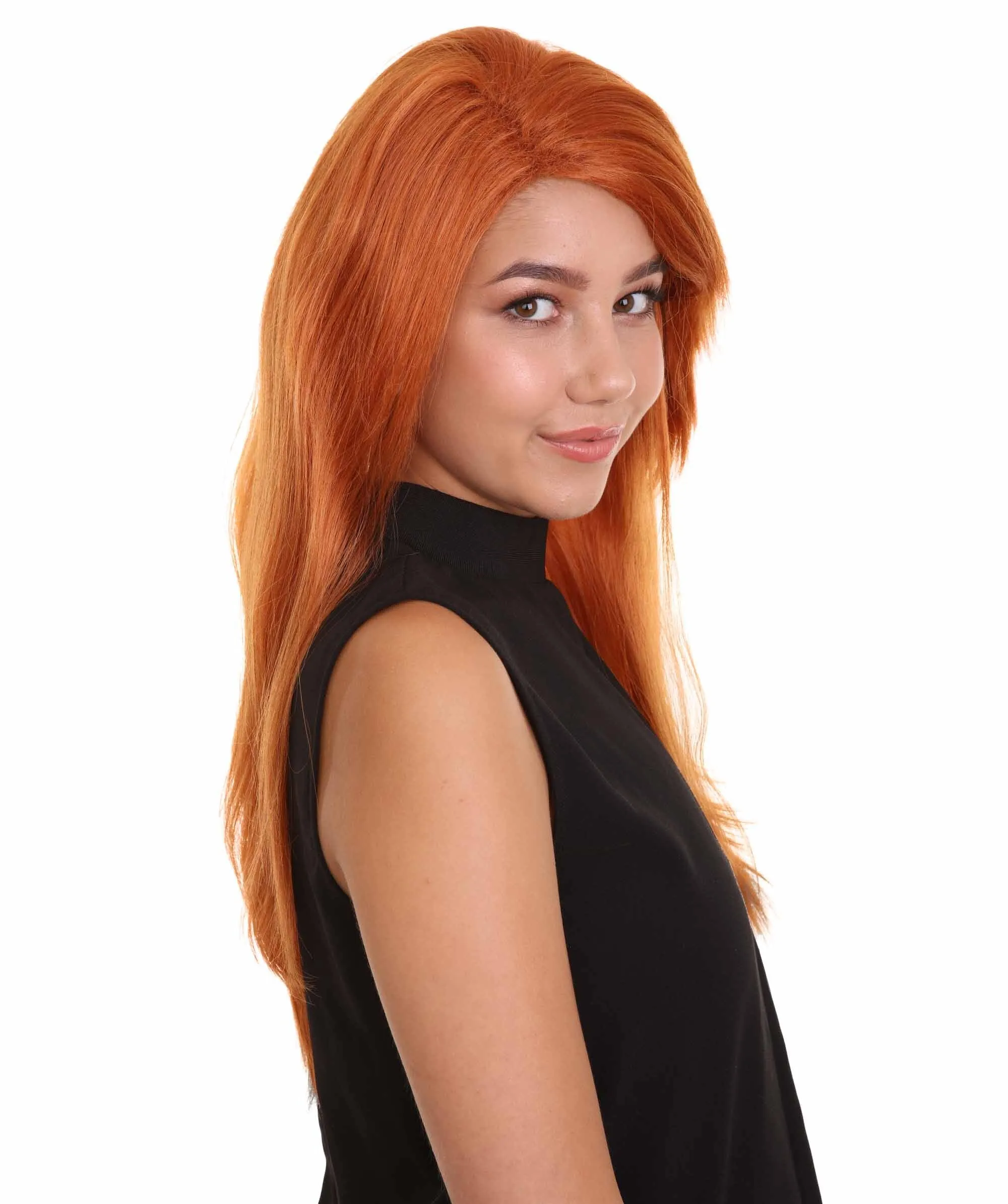 Adult Women's Long Straight Side Part  Cosplay Wig | Multiple Color Collections | Premium Breathable Capless Cap | HPO