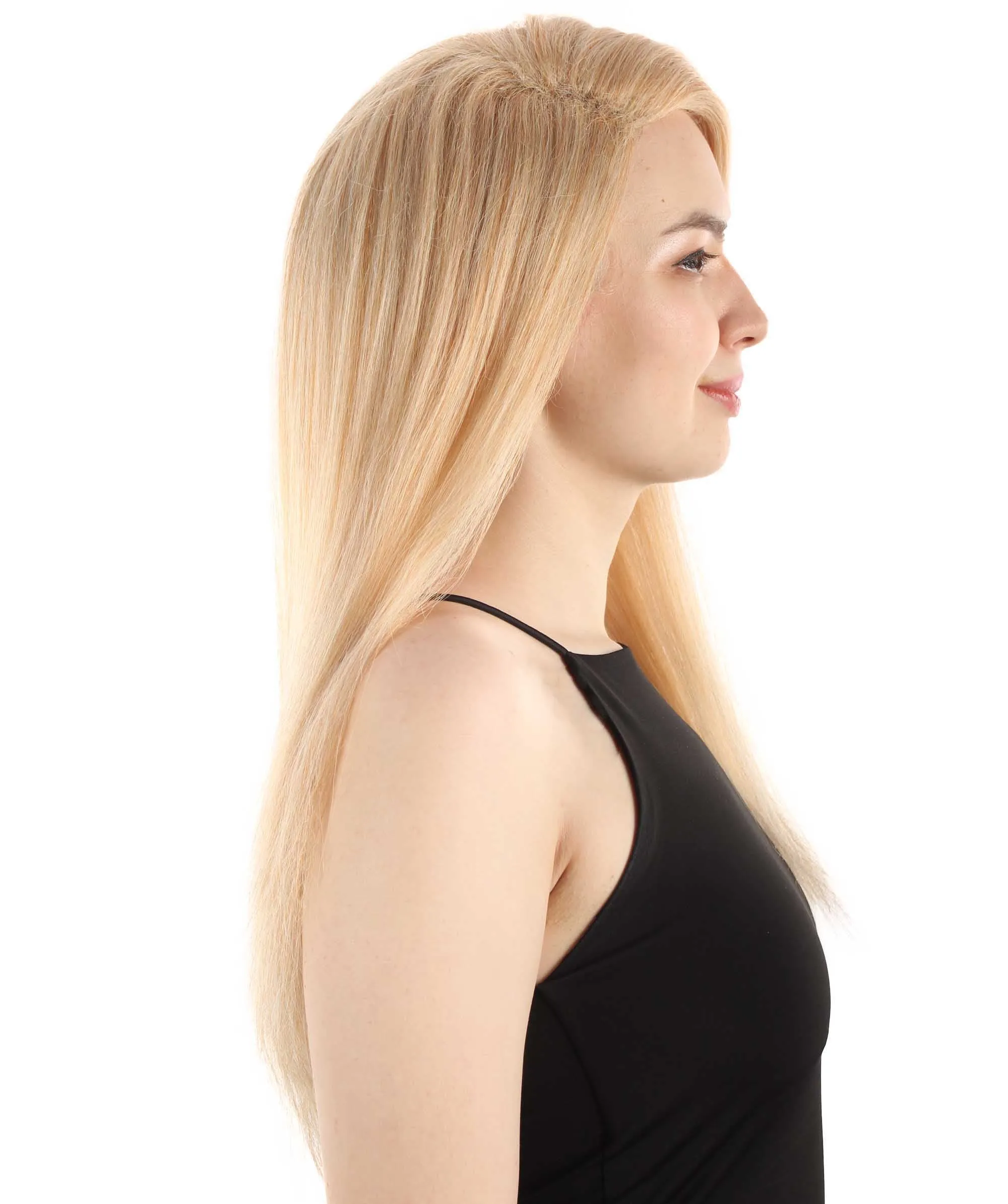Adult Women's Long Straight Side Part  Cosplay Wig | Multiple Color Collections | Premium Breathable Capless Cap | HPO