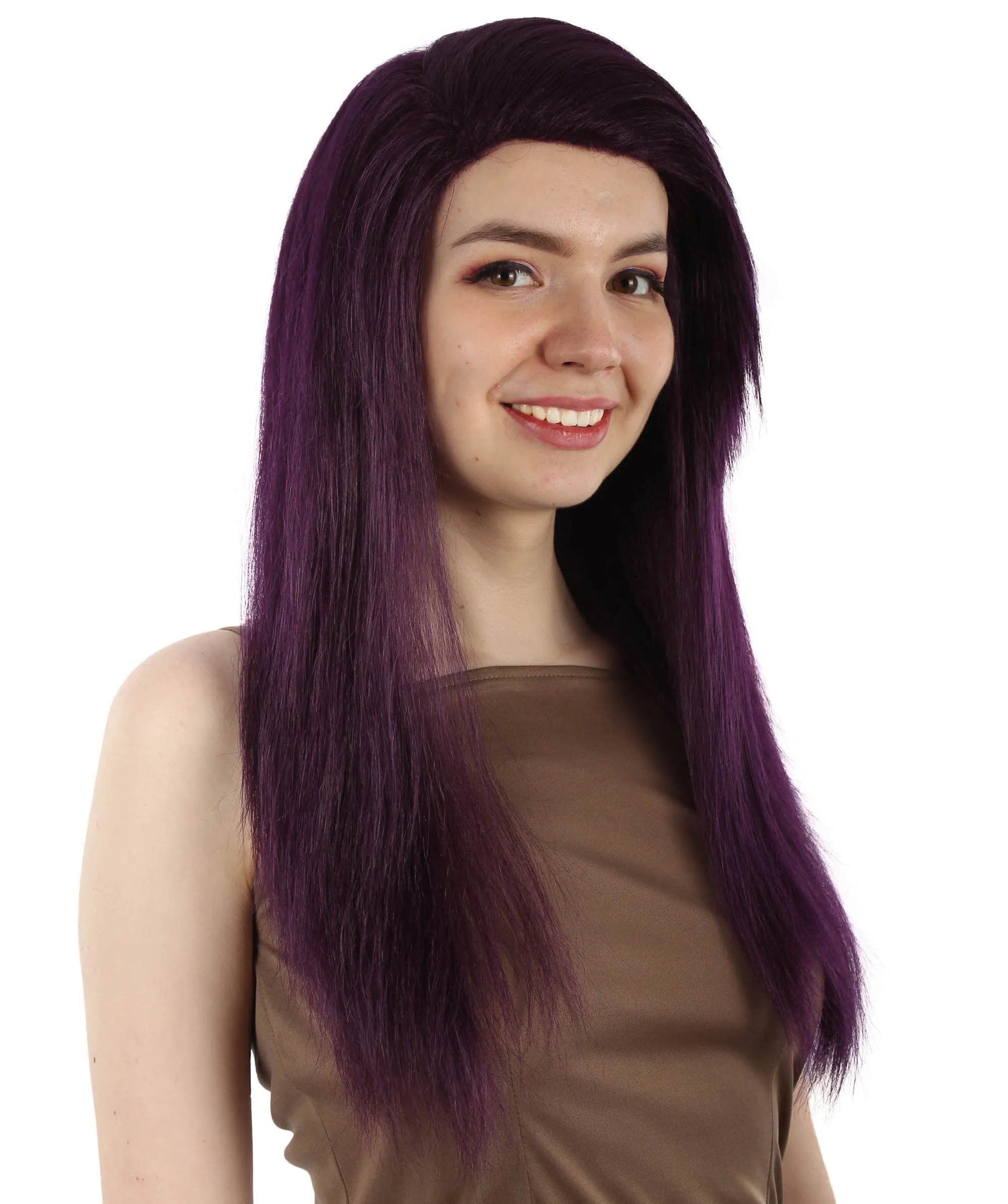 Adult Women's Long Straight Side Part  Cosplay Wig | Multiple Color Collections | Premium Breathable Capless Cap | HPO