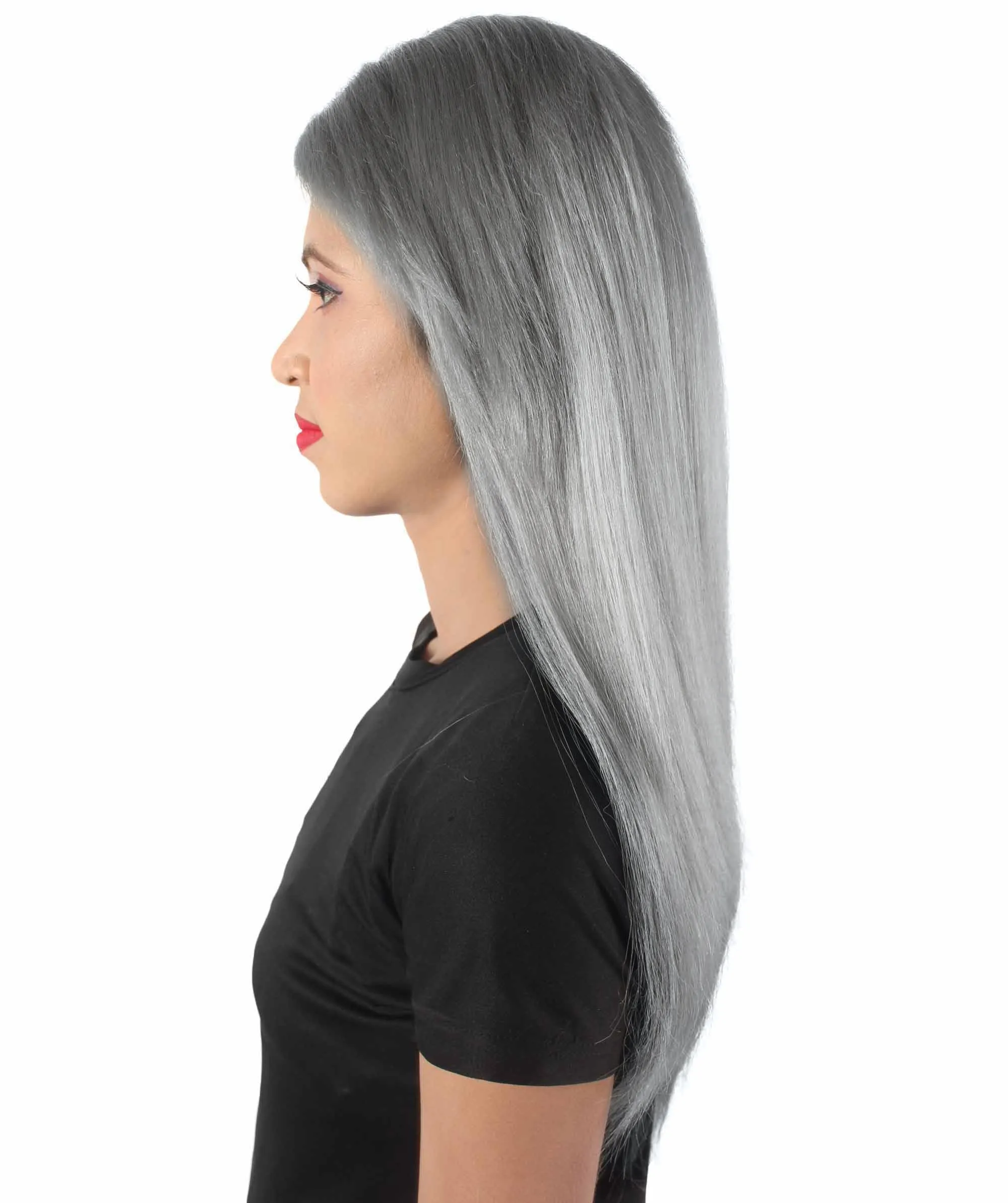 Adult Women's Long Straight Side Part  Cosplay Wig | Multiple Color Collections | Premium Breathable Capless Cap | HPO