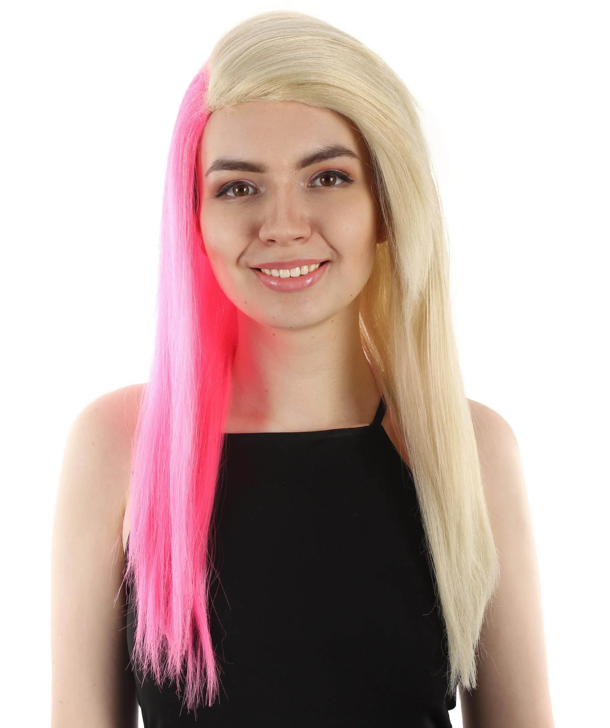 Adult Women's Long Straight Side Part  Cosplay Wig | Multiple Color Collections | Premium Breathable Capless Cap | HPO