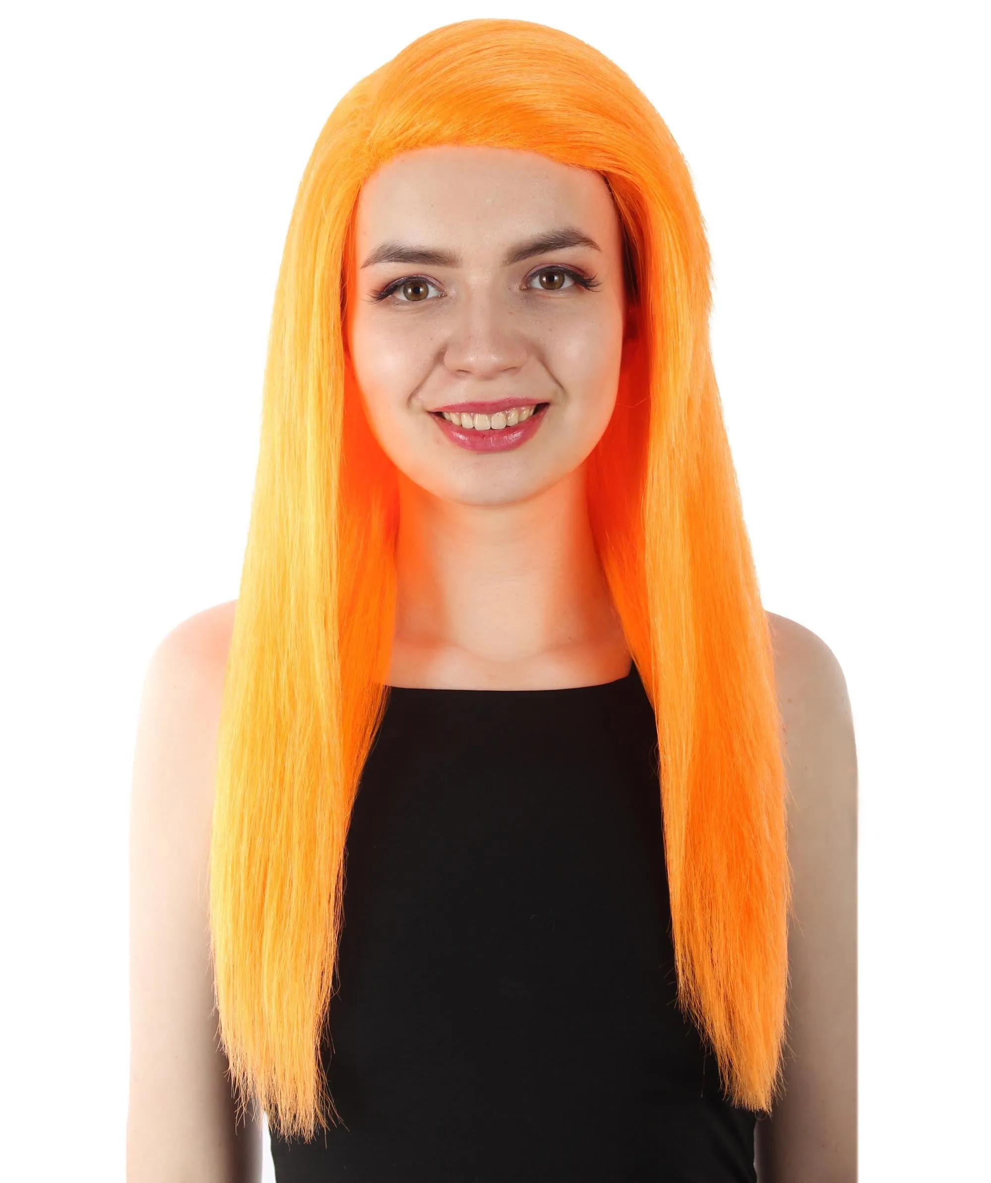 Adult Women's Long Straight Side Part  Cosplay Wig | Multiple Color Collections | Premium Breathable Capless Cap | HPO