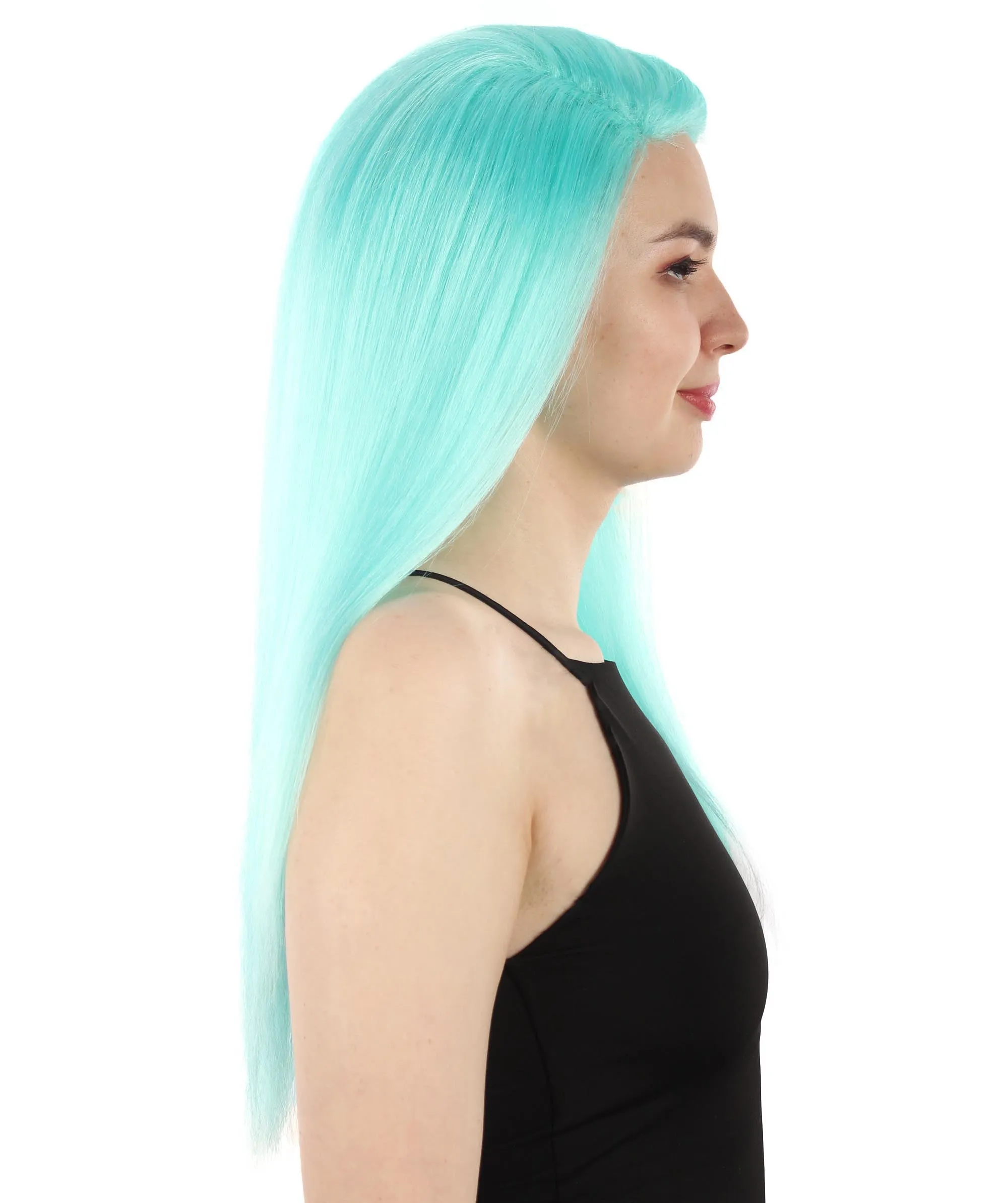 Adult Women's Long Straight Side Part  Cosplay Wig | Multiple Color Collections | Premium Breathable Capless Cap | HPO
