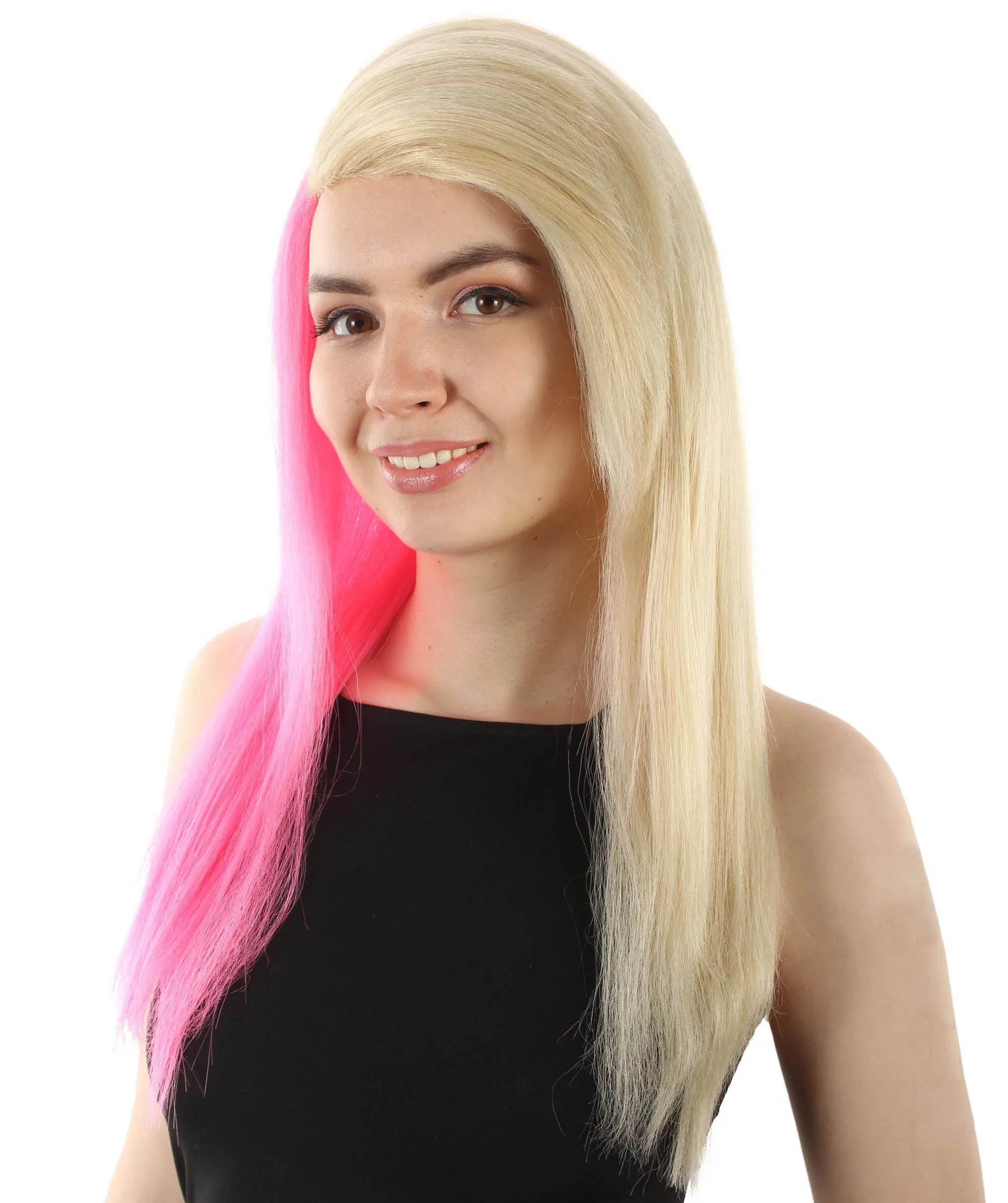 Adult Women's Long Straight Side Part  Cosplay Wig | Multiple Color Collections | Premium Breathable Capless Cap | HPO