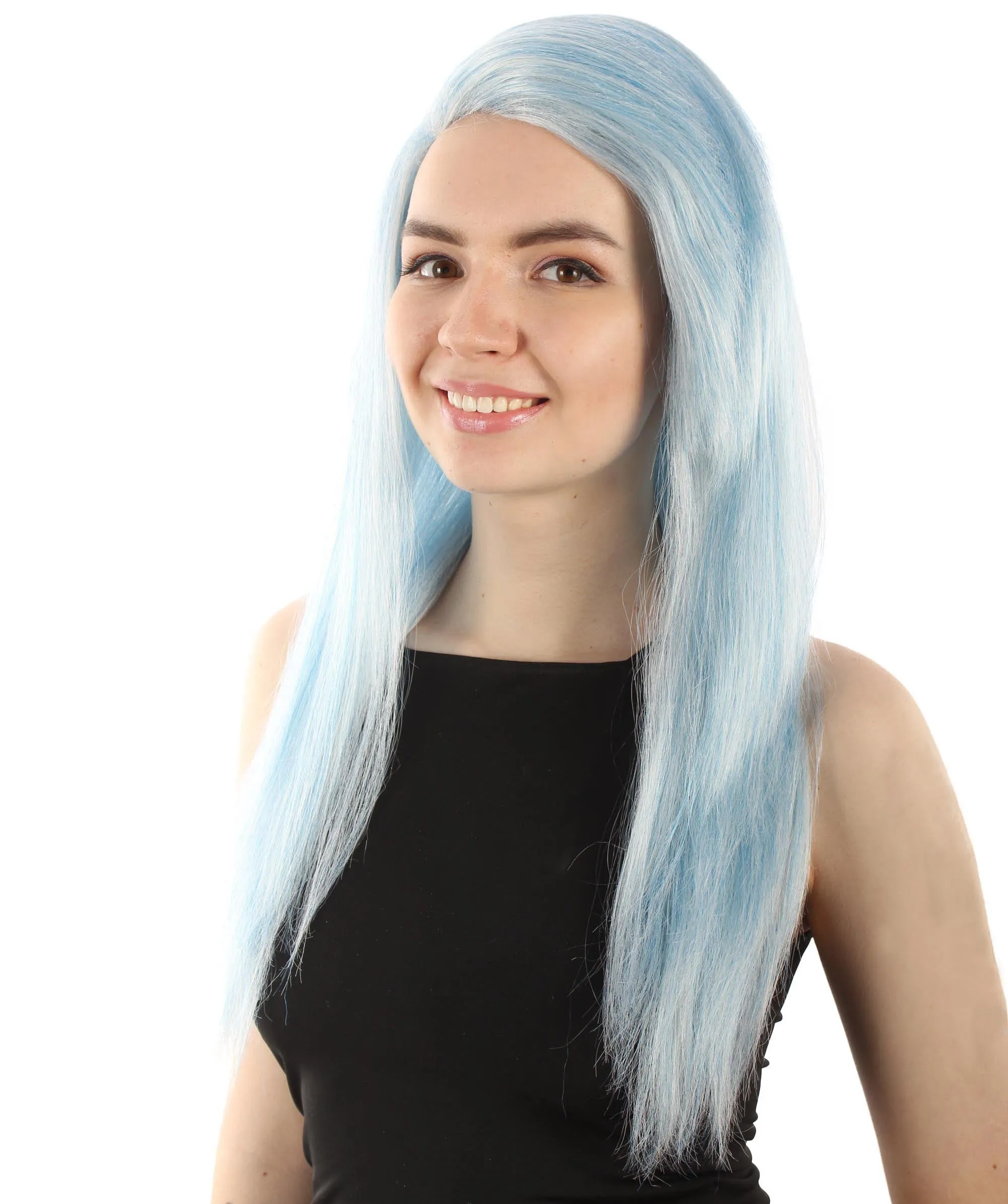 Adult Women's Long Straight Side Part  Cosplay Wig | Multiple Color Collections | Premium Breathable Capless Cap | HPO