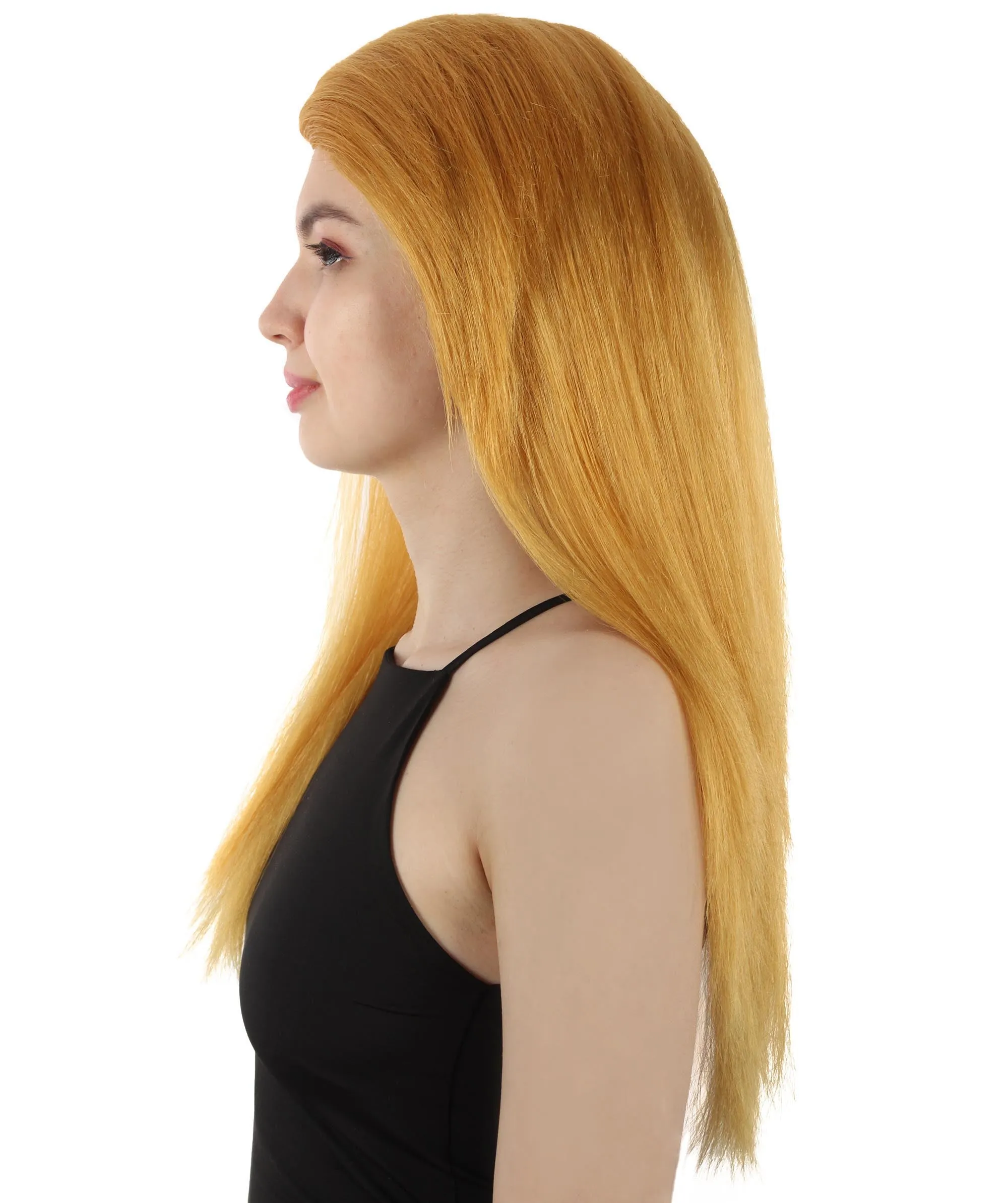 Adult Women's Long Straight Side Part  Cosplay Wig | Multiple Color Collections | Premium Breathable Capless Cap | HPO
