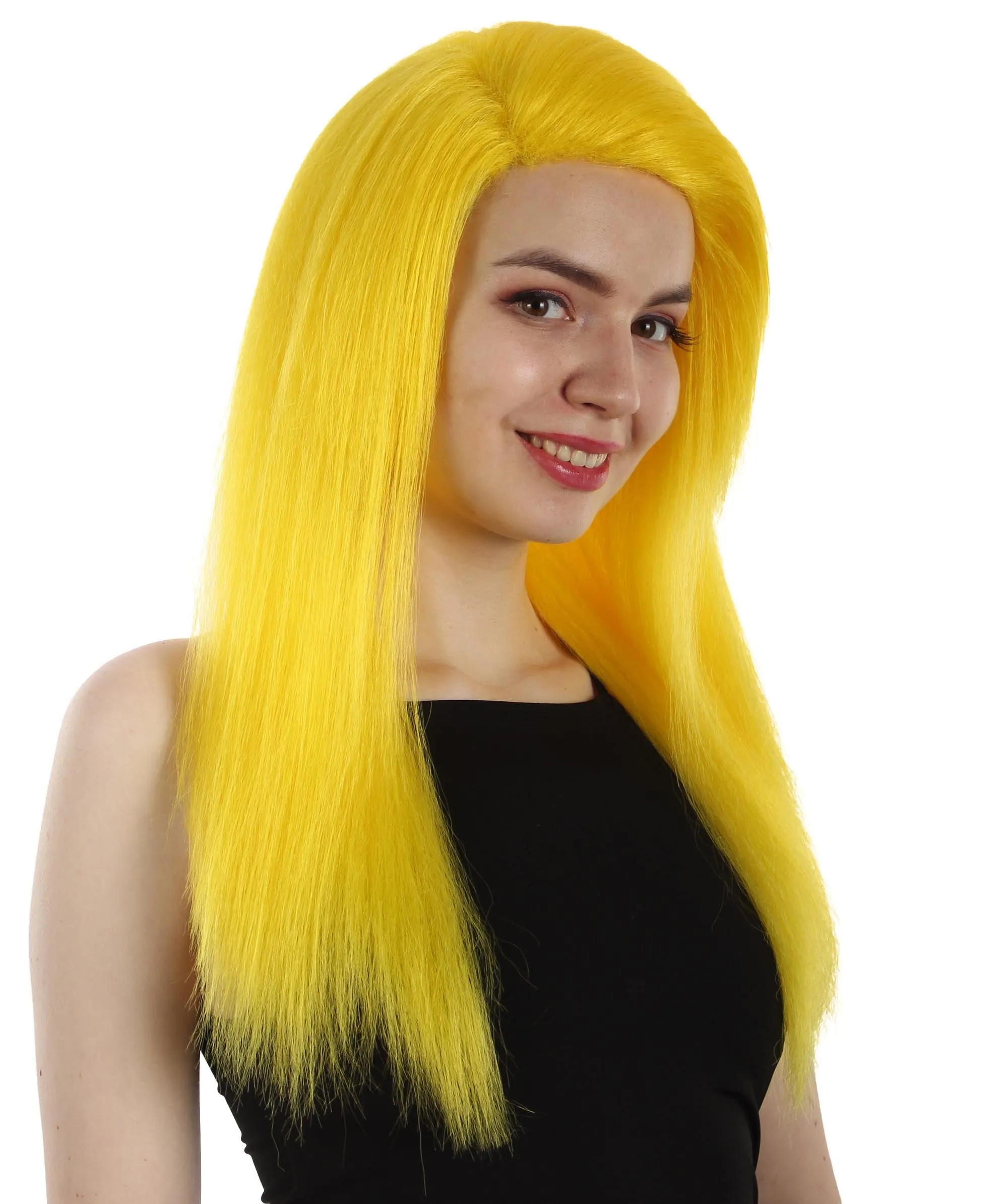Adult Women's Long Straight Side Part  Cosplay Wig | Multiple Color Collections | Premium Breathable Capless Cap | HPO