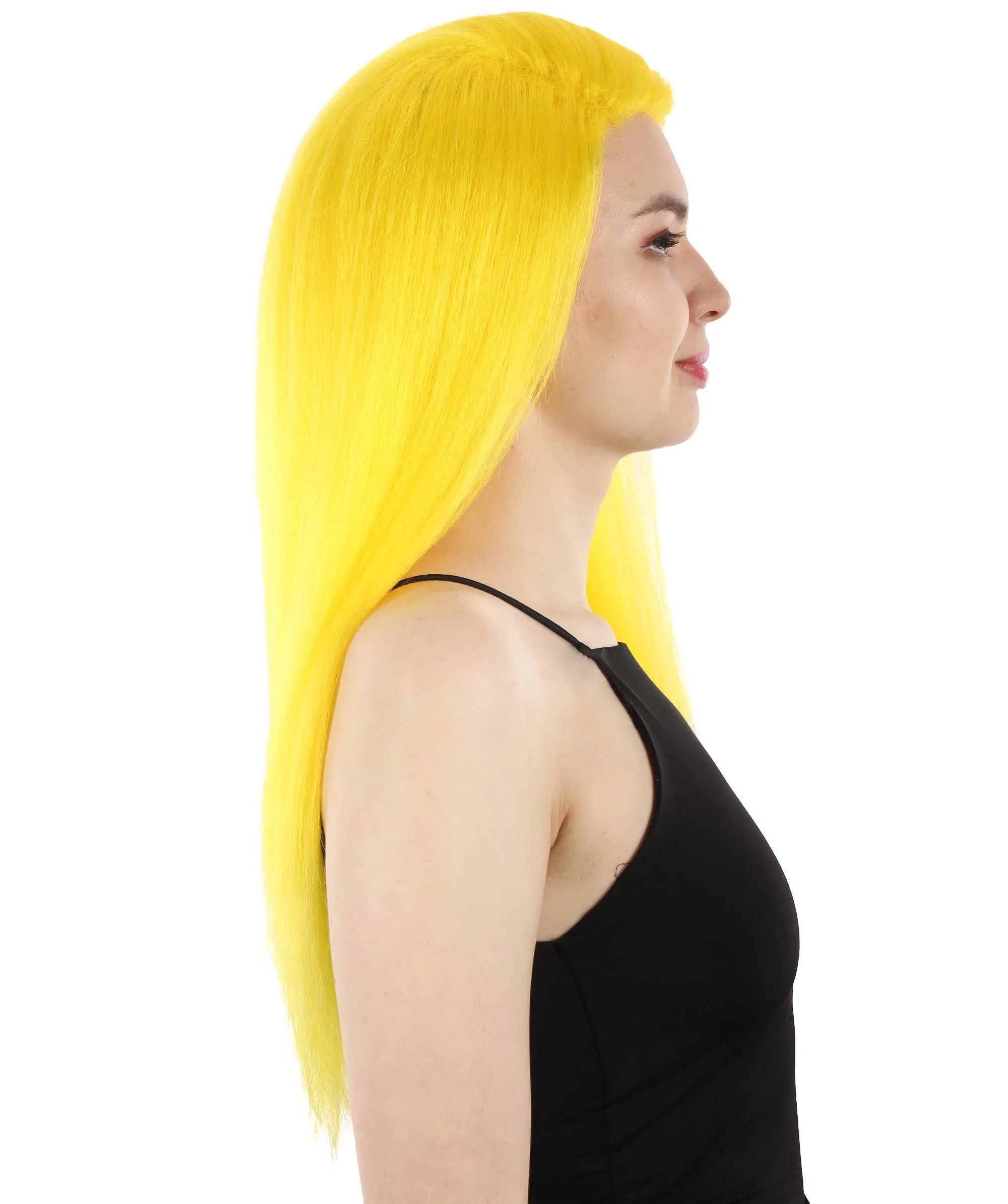 Adult Women's Long Straight Side Part  Cosplay Wig | Multiple Color Collections | Premium Breathable Capless Cap | HPO