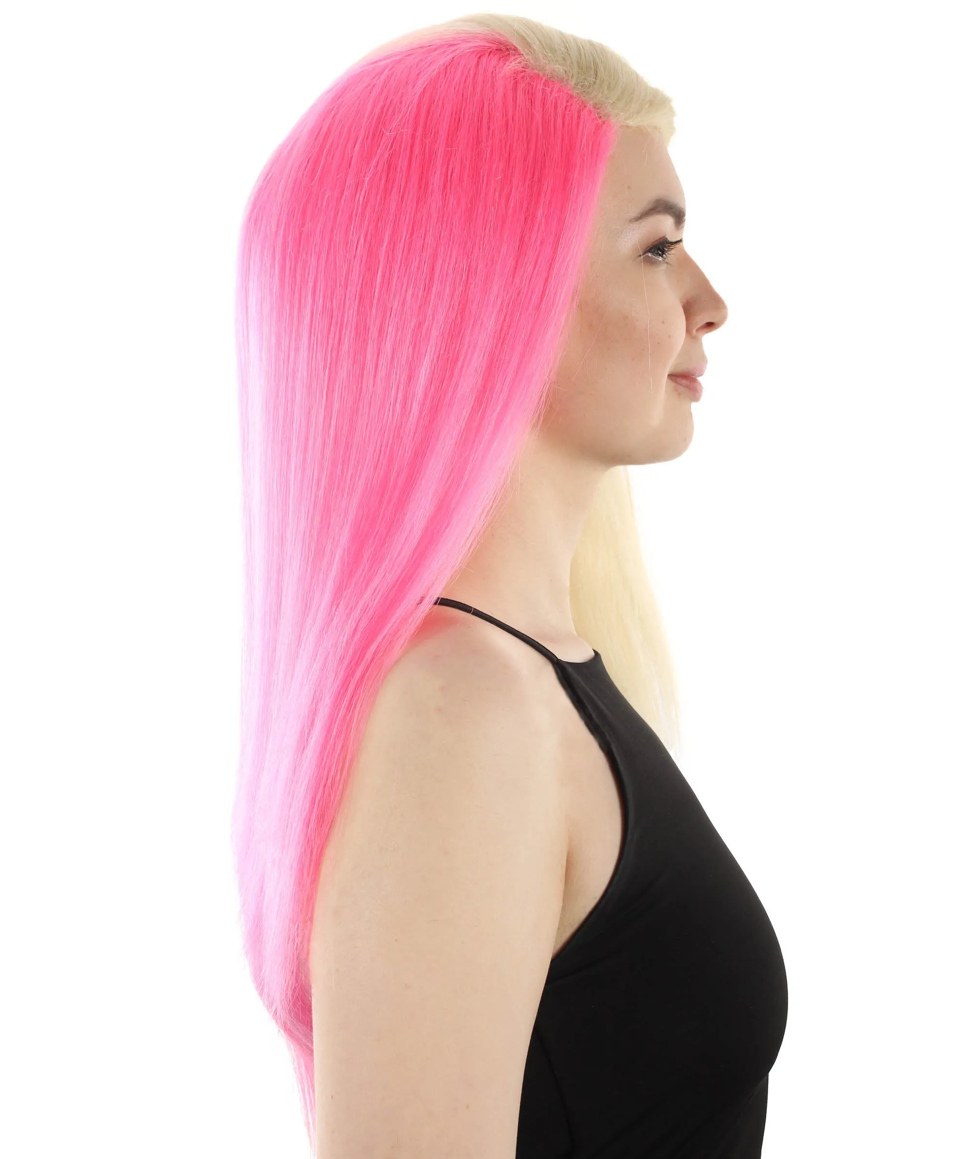 Adult Women's Long Straight Side Part  Cosplay Wig | Multiple Color Collections | Premium Breathable Capless Cap | HPO