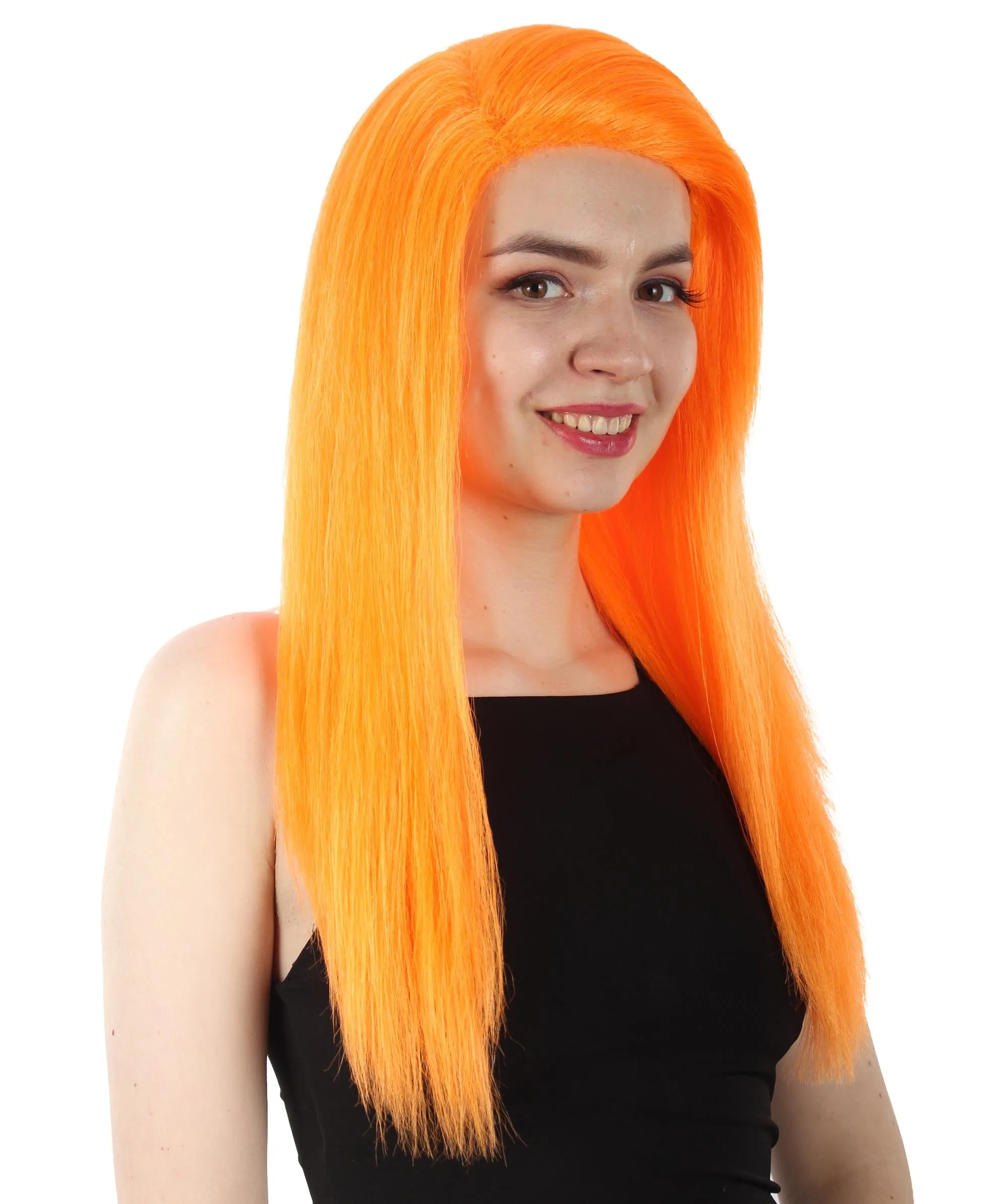 Adult Women's Long Straight Side Part  Cosplay Wig | Multiple Color Collections | Premium Breathable Capless Cap | HPO