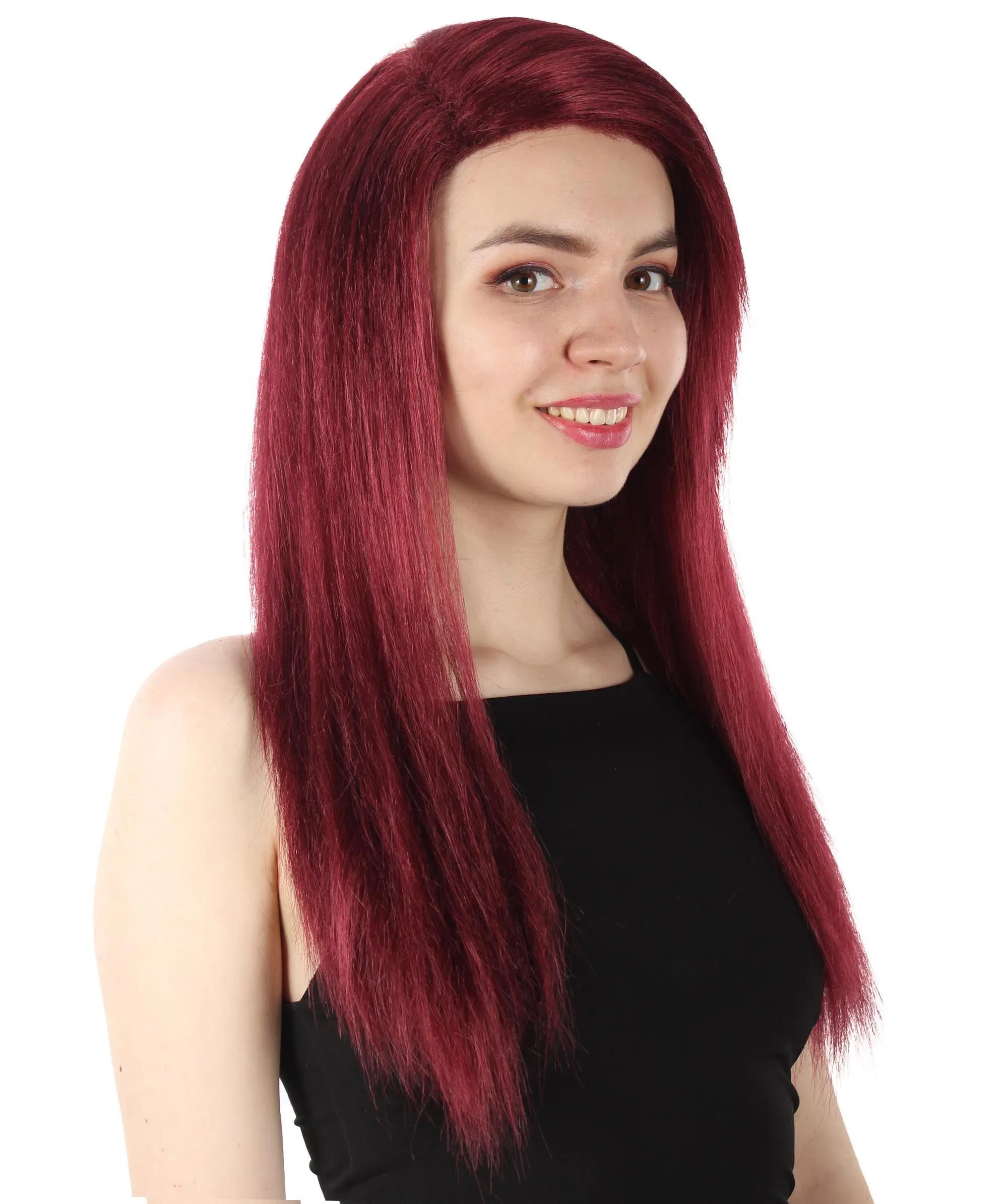 Adult Women's Long Straight Side Part  Cosplay Wig | Multiple Color Collections | Premium Breathable Capless Cap | HPO