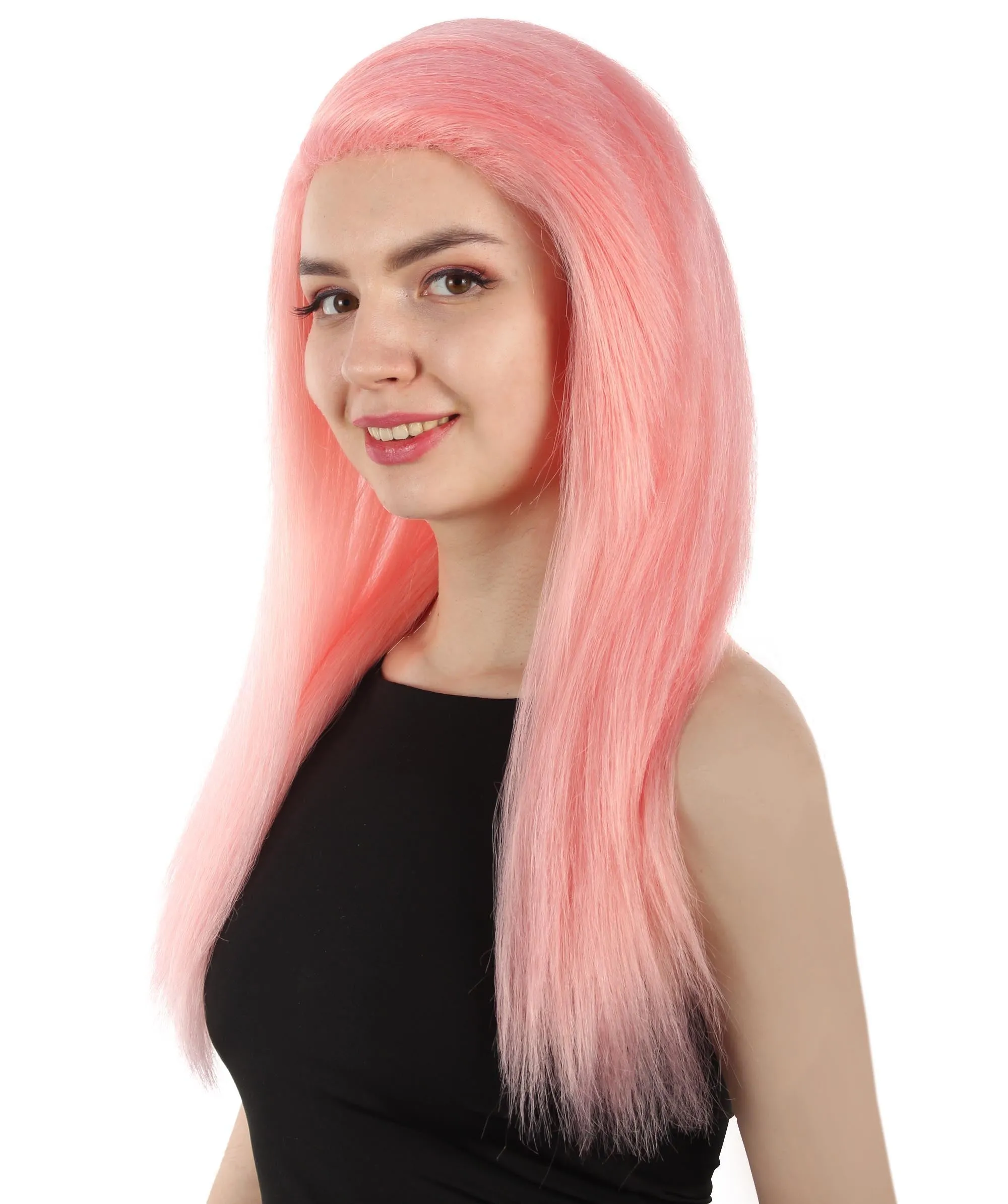Adult Women's Long Straight Side Part  Cosplay Wig | Multiple Color Collections | Premium Breathable Capless Cap | HPO