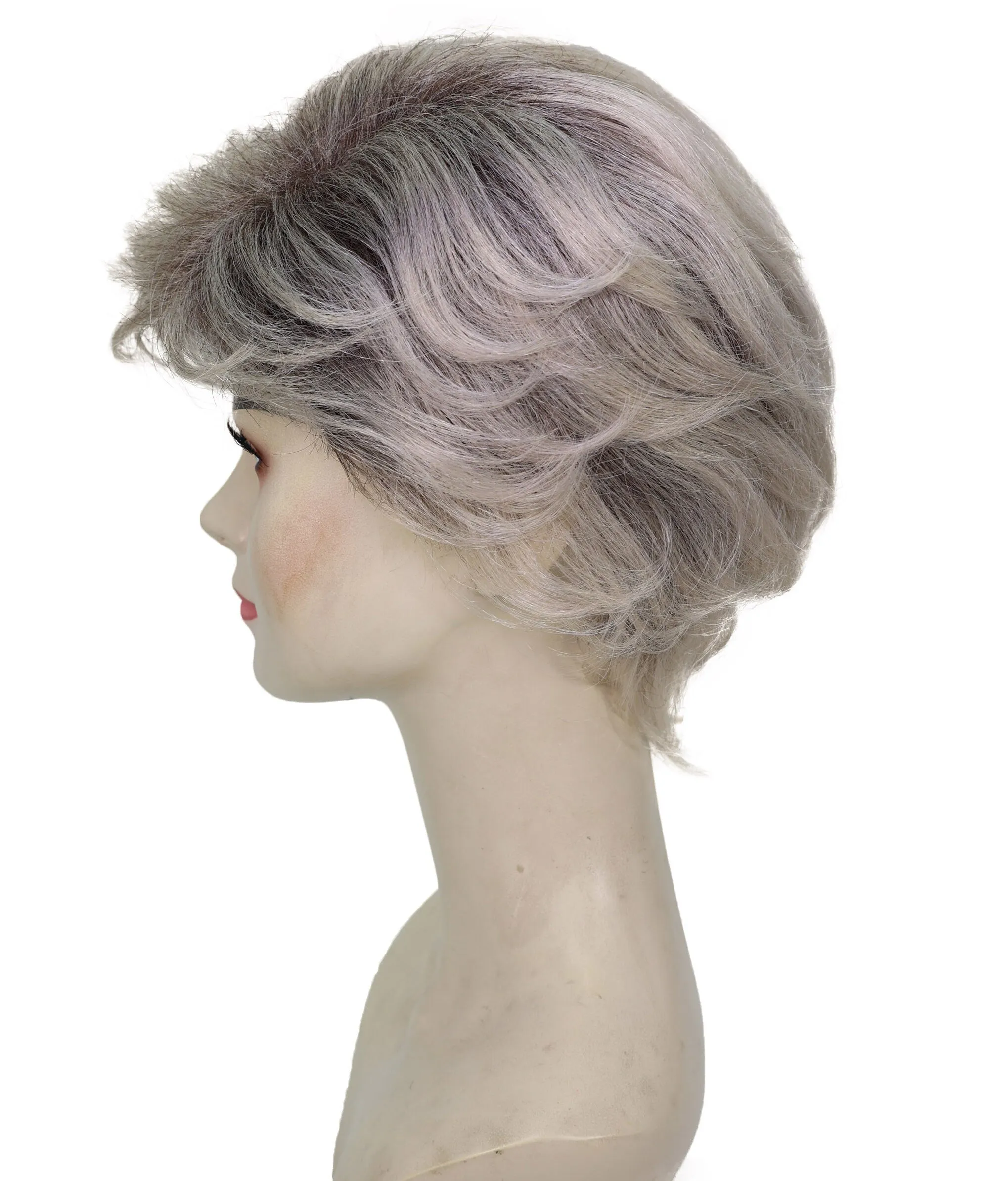 Adult Women’s Royal Princess D Short Blonde Wig | Best for Halloween | Flame-retardant Synthetic Fiber