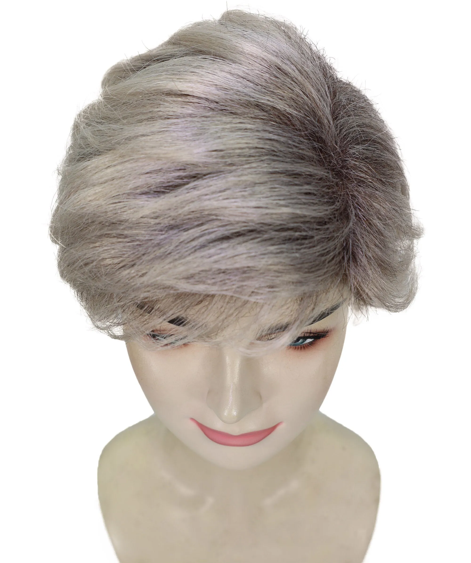 Adult Women’s Royal Princess D Short Blonde Wig | Best for Halloween | Flame-retardant Synthetic Fiber