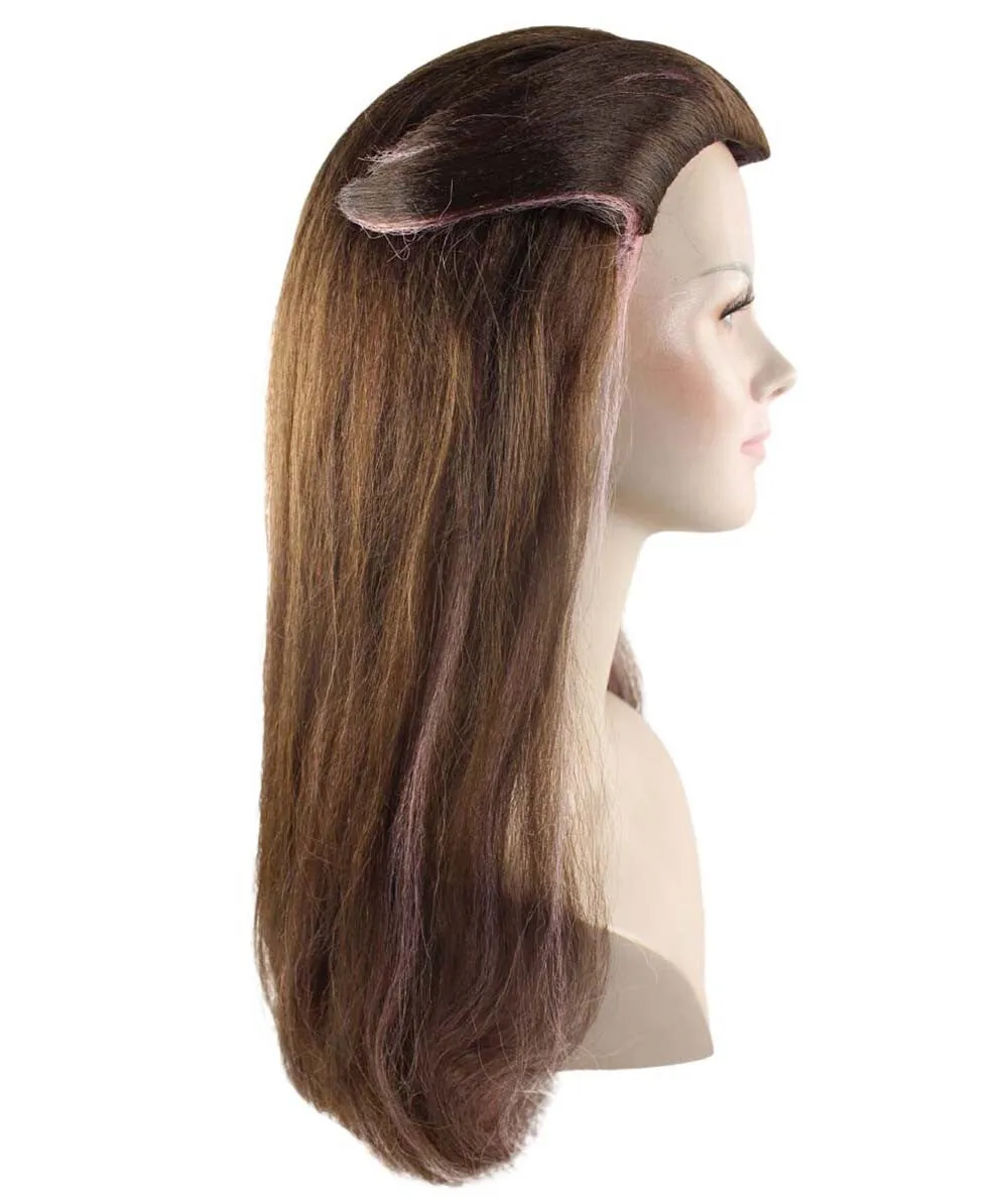 Adult Women's Stylish Long wig with Ears | Perfect for Cosplay | Flame-retardant Synthetic Fiber