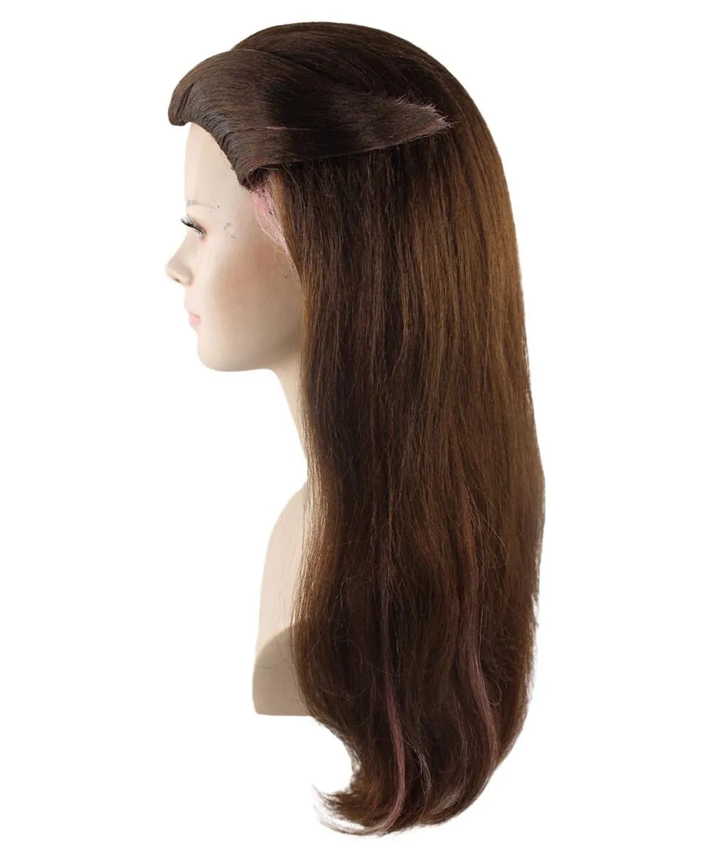 Adult Women's Stylish Long wig with Ears | Perfect for Cosplay | Flame-retardant Synthetic Fiber