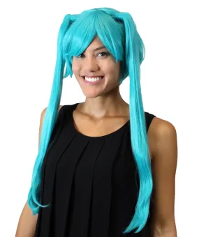 Adult Women's Vocaloid Character Wig | Long Cosplay Wig | Premium Breathable Capless Cap