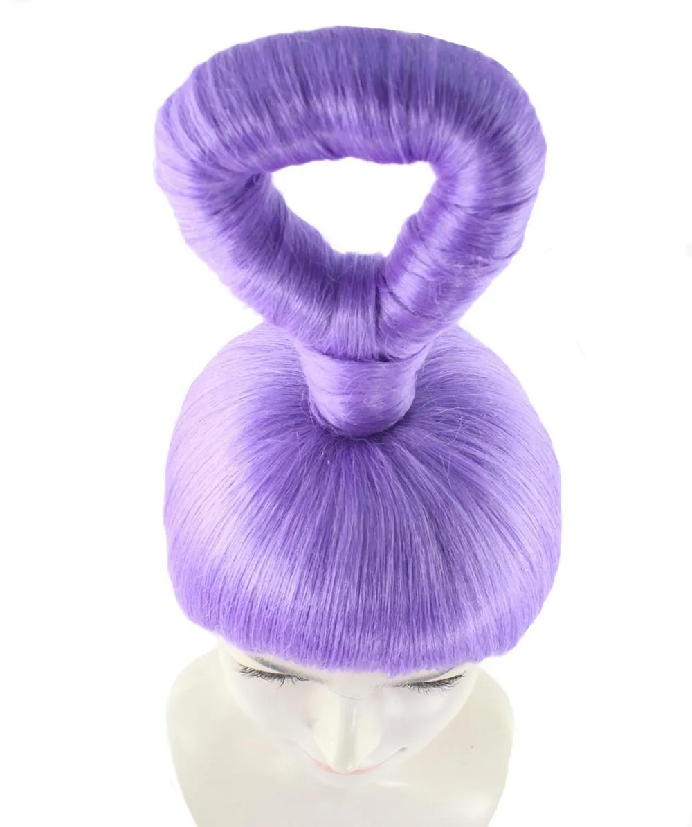 Animation Creature Wig | Purple Sexy Cosplay Party Halloween Wig | Premium Breathable Capless Cap