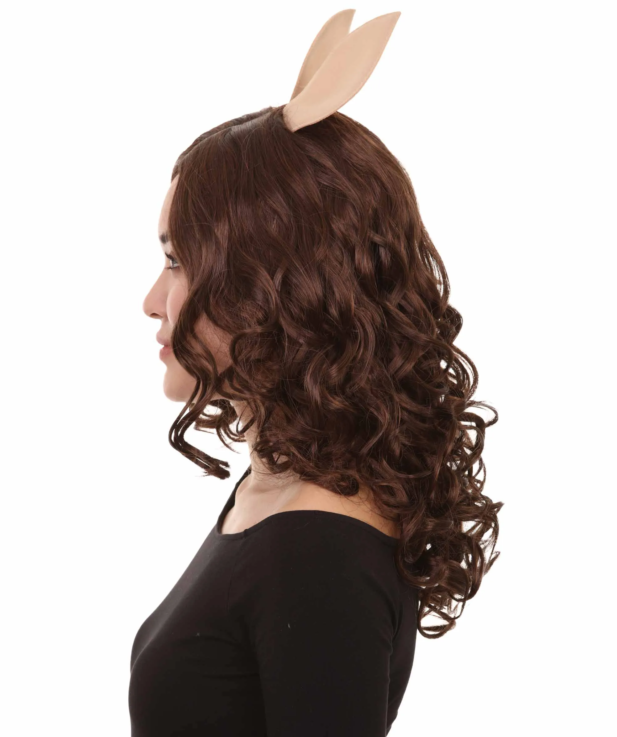 Animation Curly Wig | Movie Character Cosplay Halloween Wig | Breathable Capless Cap