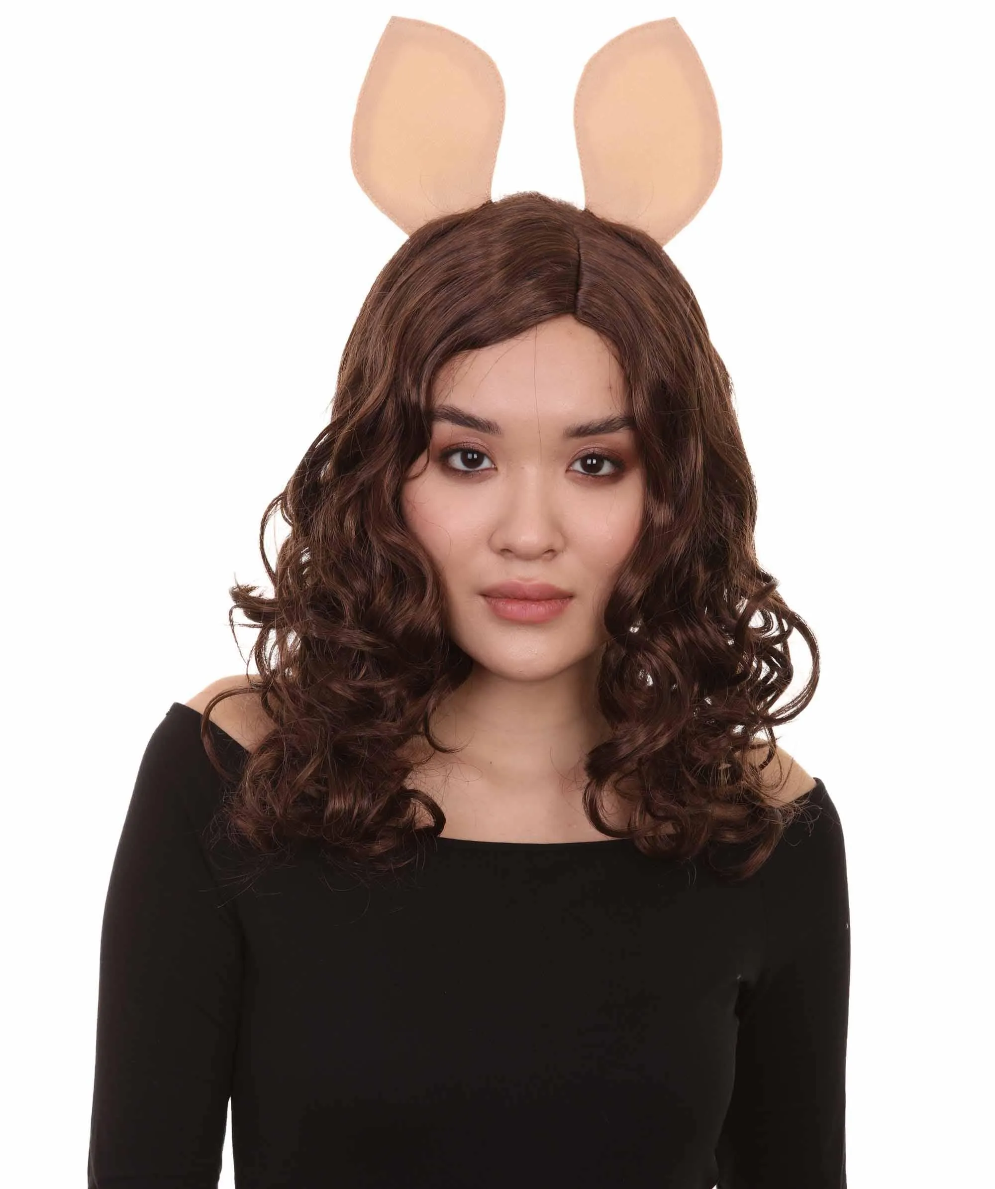 Animation Curly Wig | Movie Character Cosplay Halloween Wig | Breathable Capless Cap
