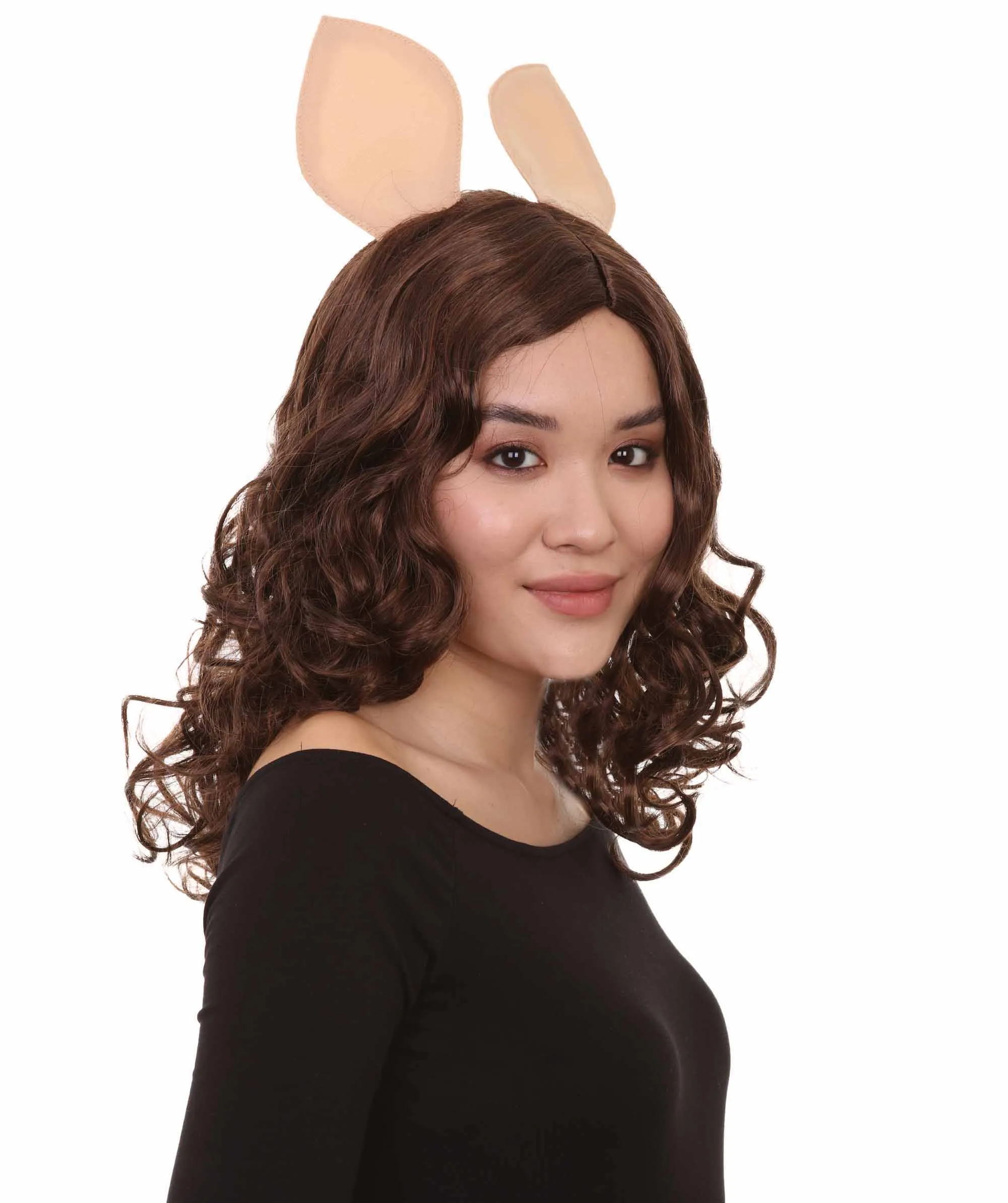 Animation Curly Wig | Movie Character Cosplay Halloween Wig | Breathable Capless Cap