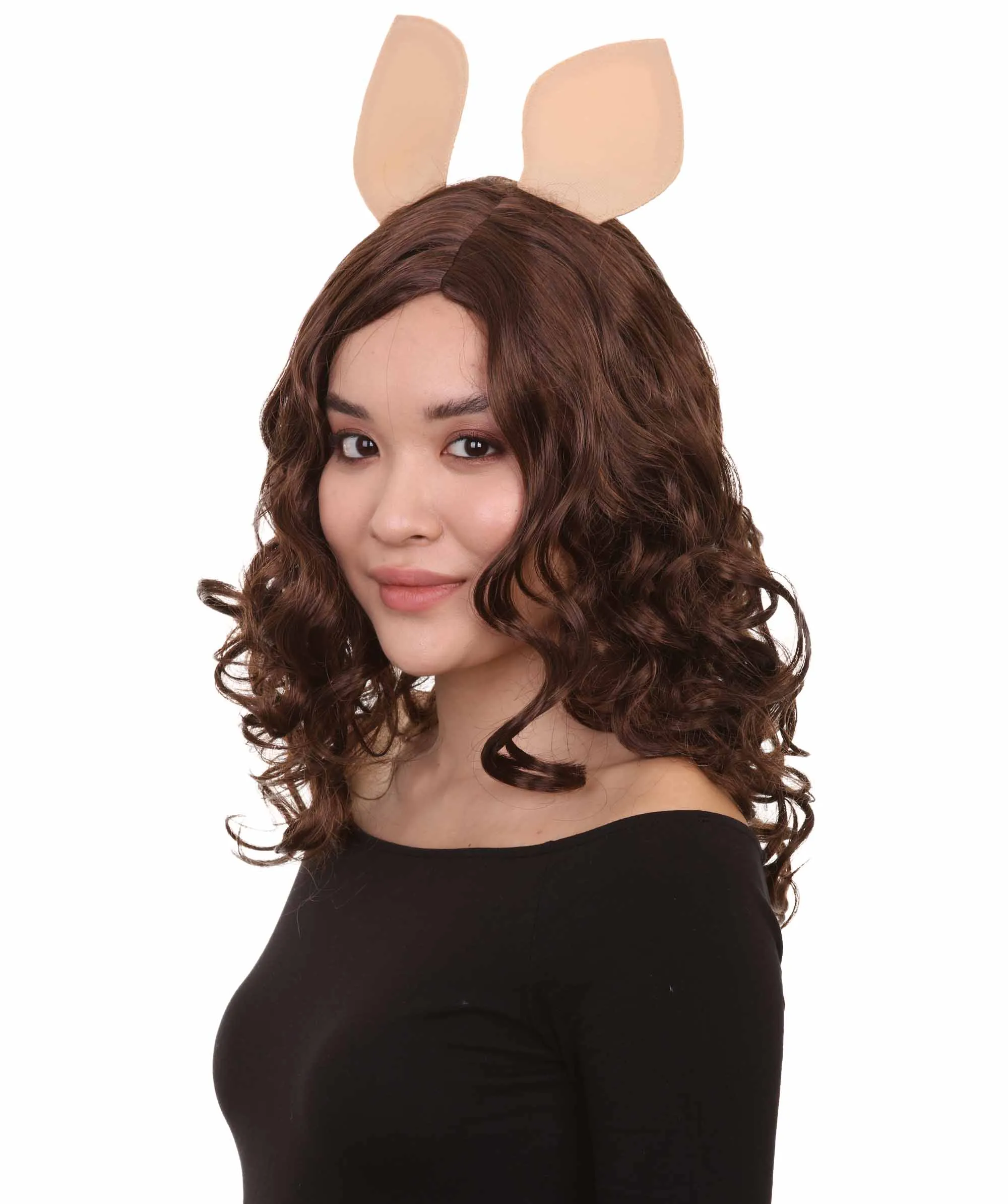 Animation Curly Wig | Movie Character Cosplay Halloween Wig | Breathable Capless Cap