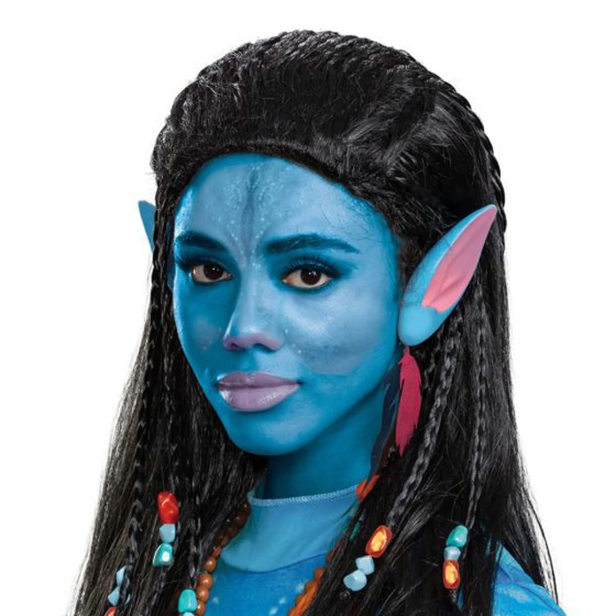 Avatar Neytiri Deluxe Wig for Adults, Black Braided Wig