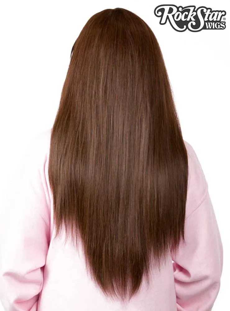 Bella Chocolate Brown Deluxe Womens Fashion Wig