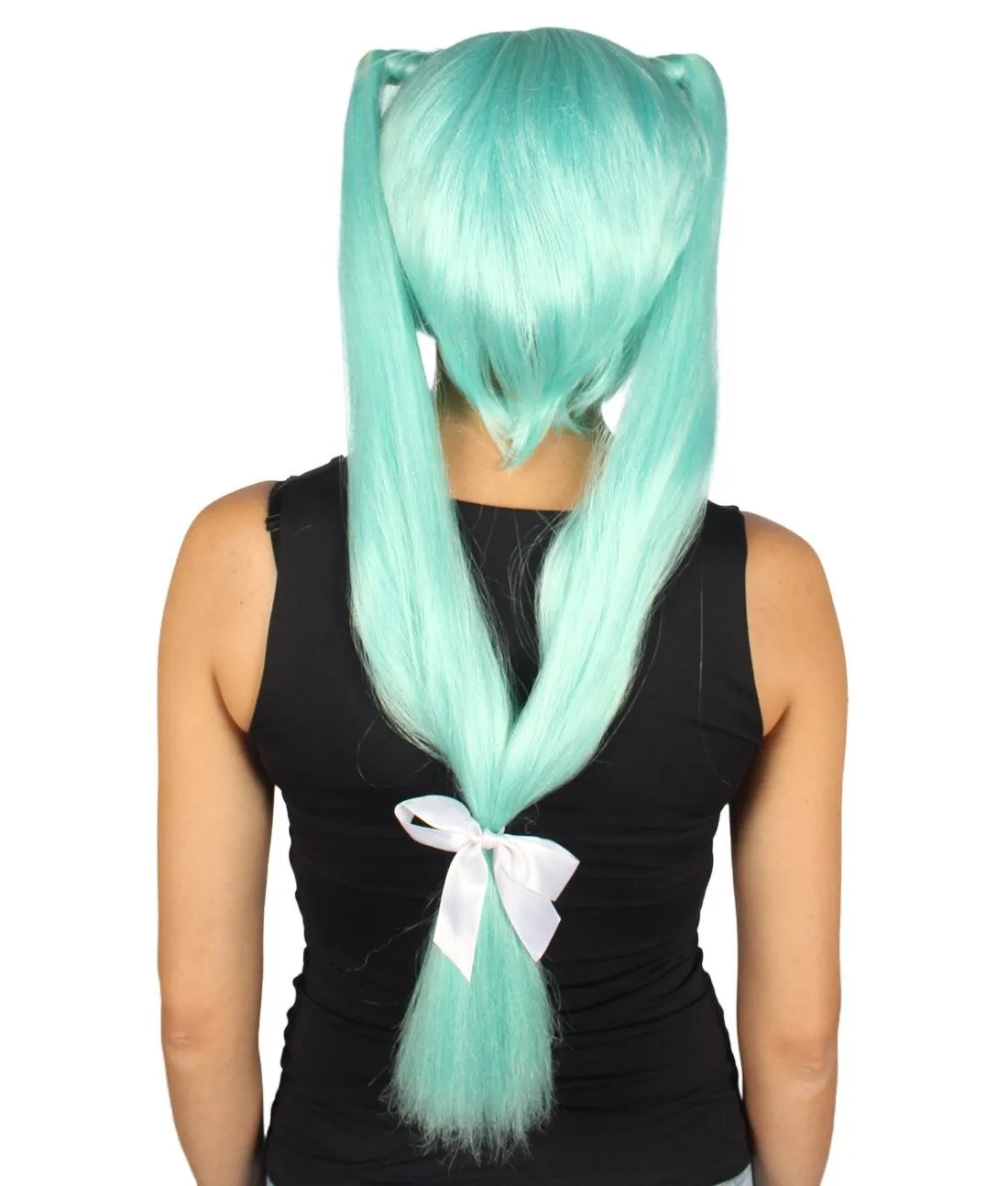 Bella Women's Wig Light Blue | Premium Breathable Capless Cap