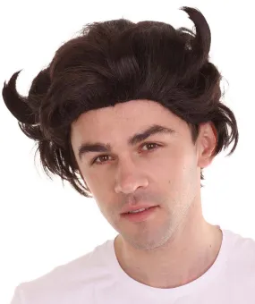 Black Cosplay Halloween Wig | Premium Breathable Capless Cap