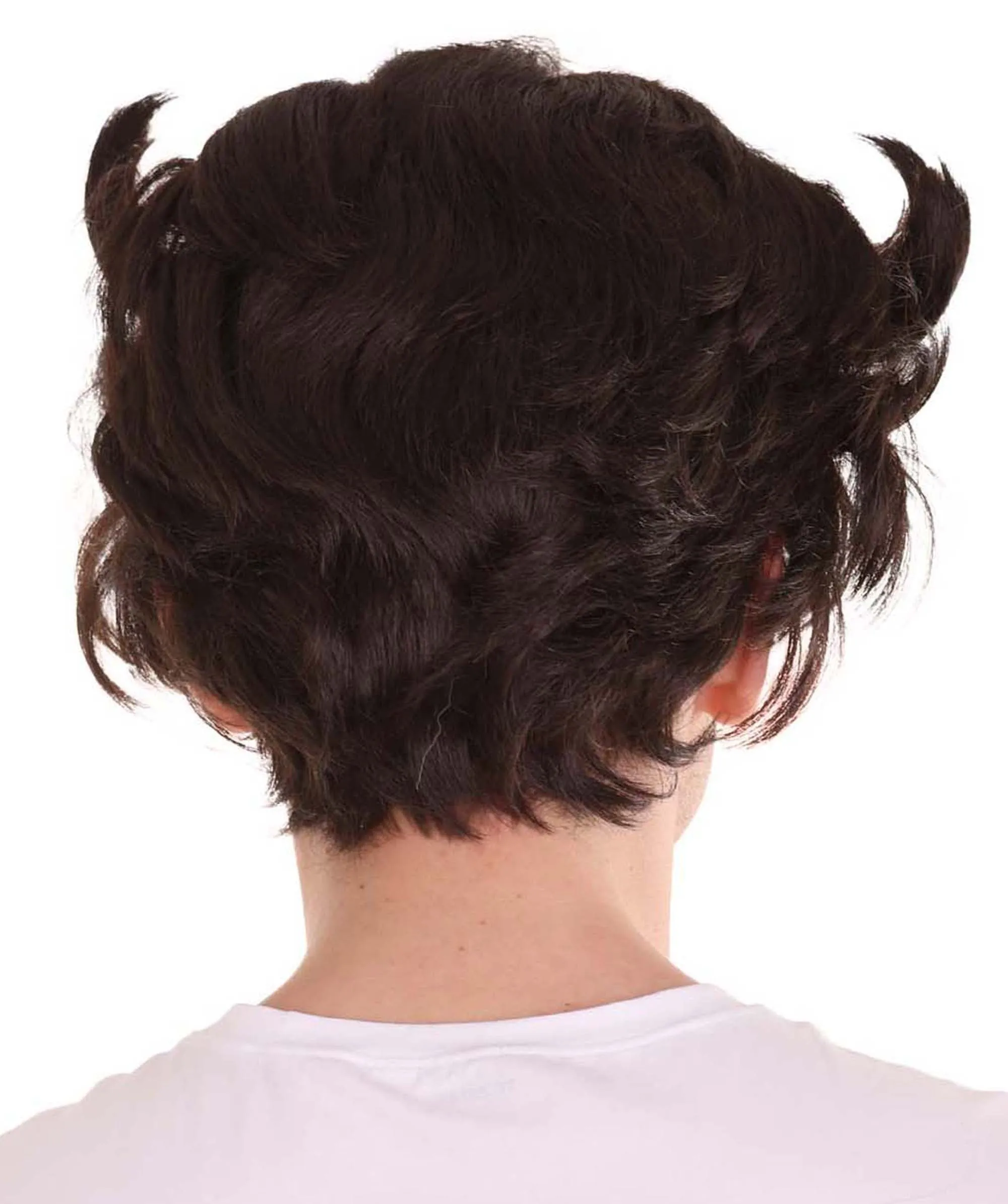 Black Cosplay Halloween Wig | Premium Breathable Capless Cap