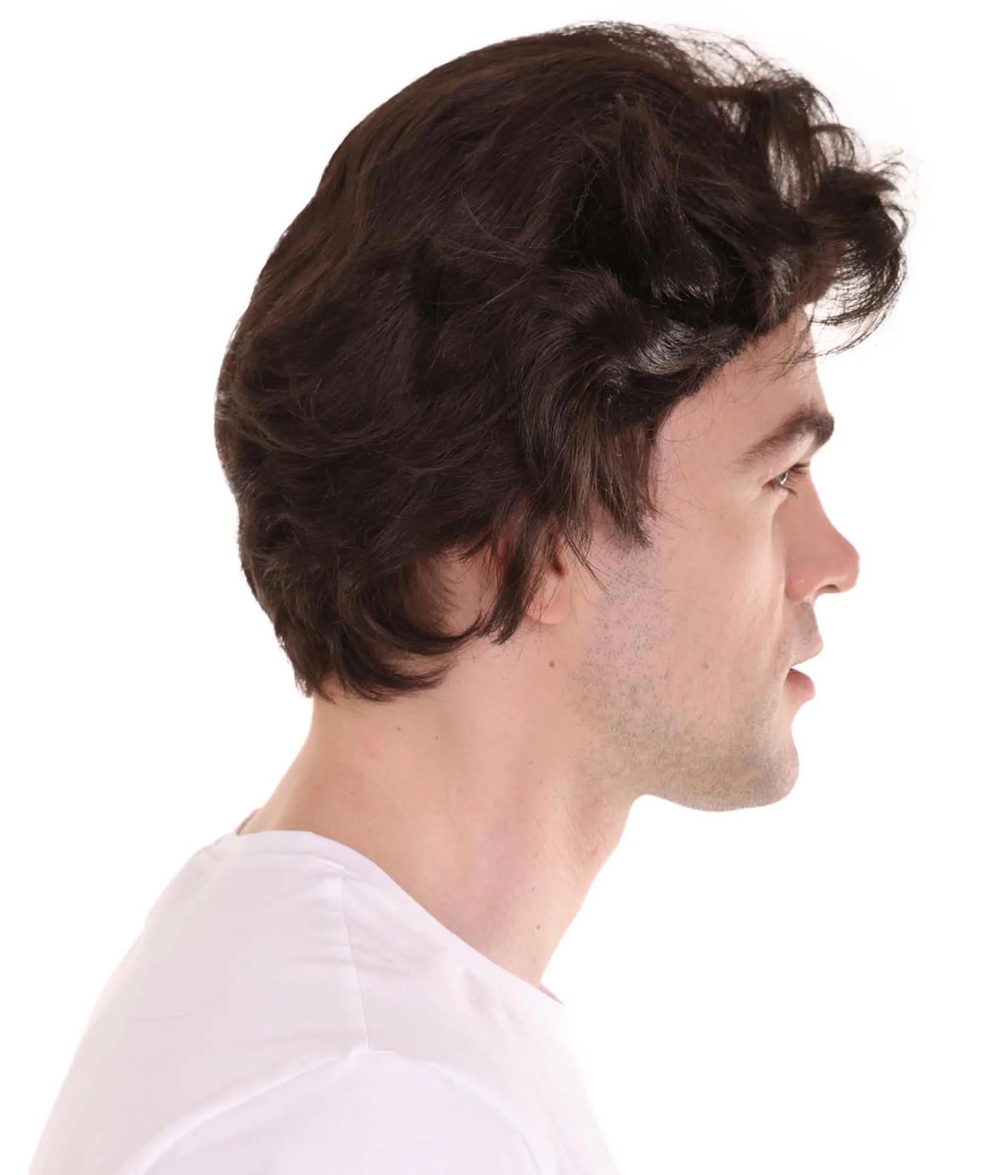 Black Cosplay Halloween Wig | Premium Breathable Capless Cap