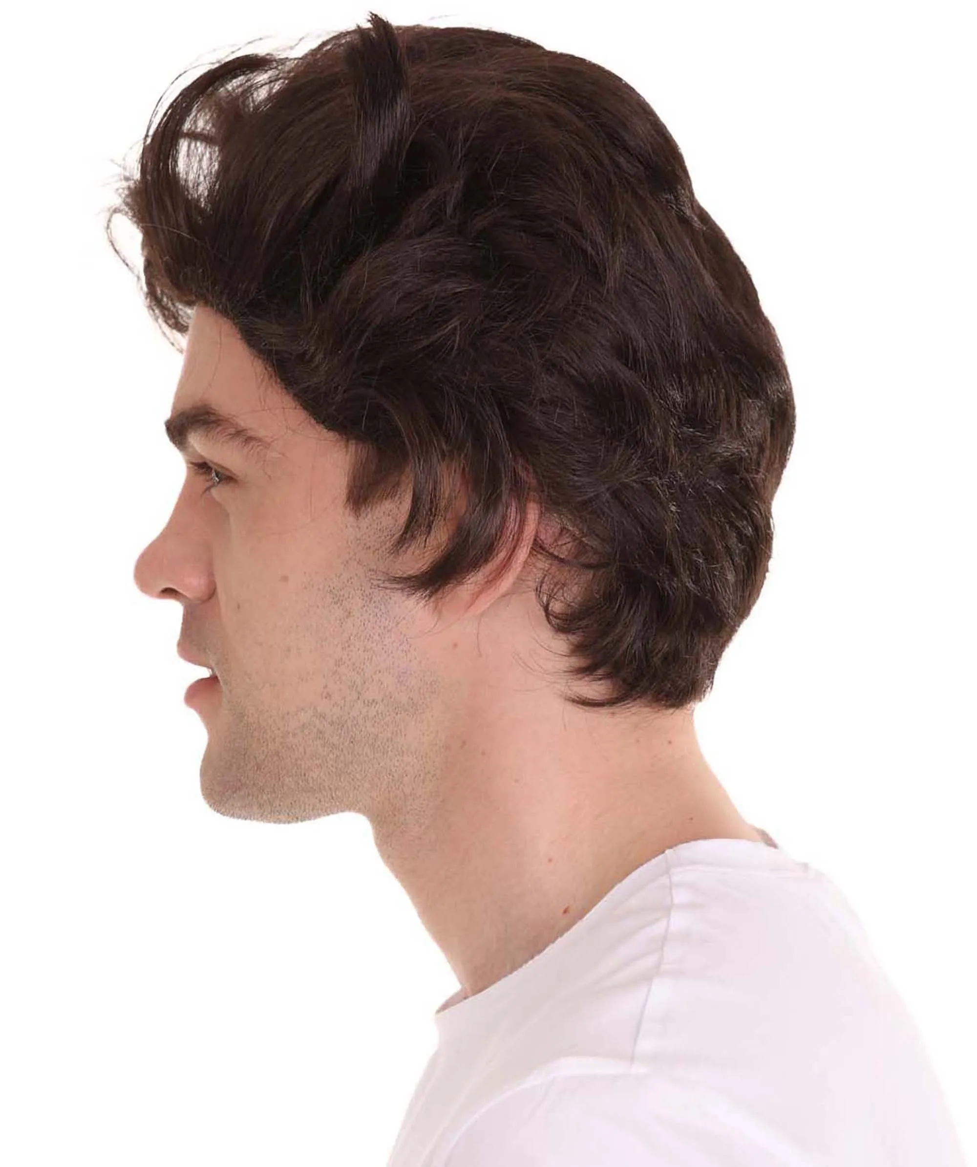 Black Cosplay Halloween Wig | Premium Breathable Capless Cap