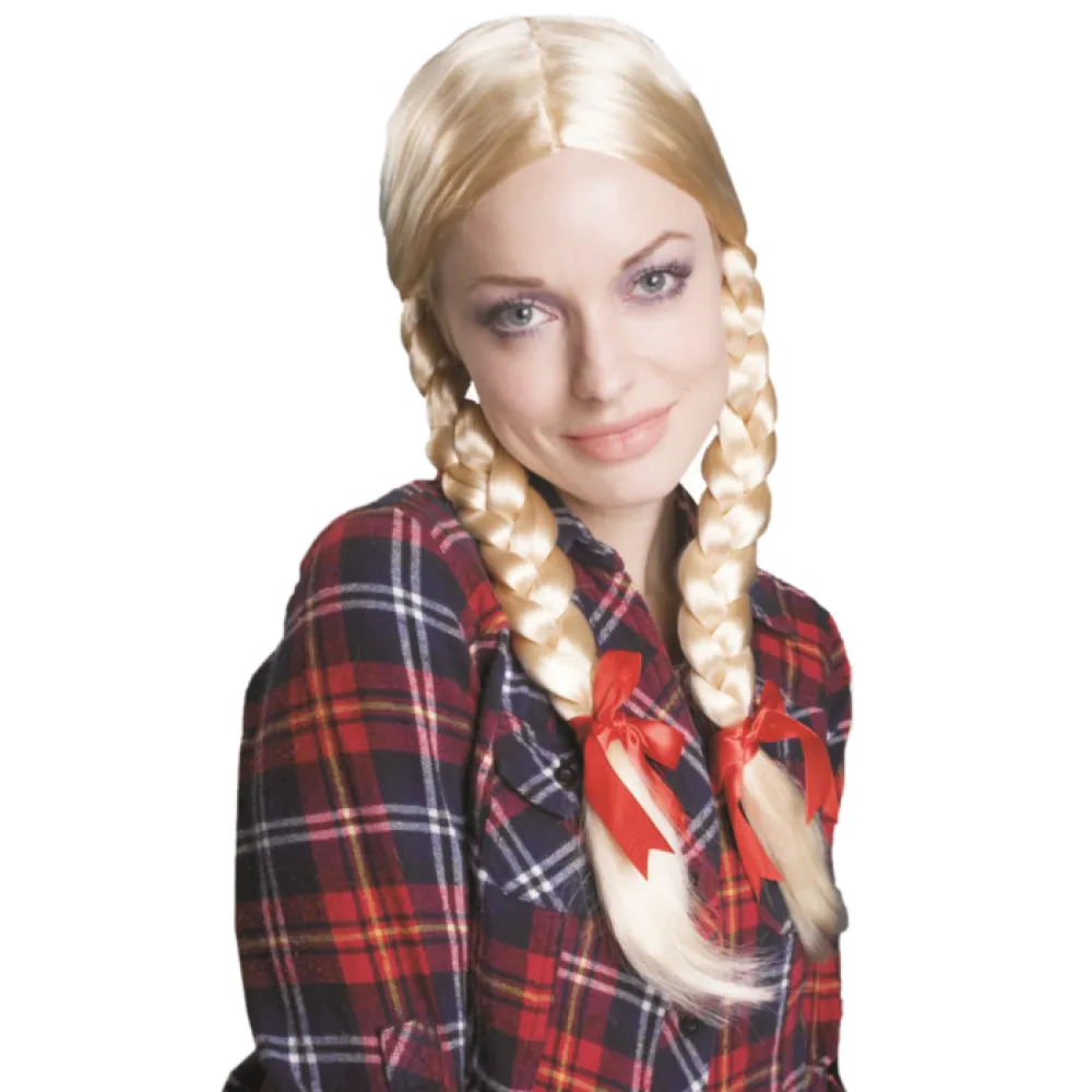 Blond Braided Wig