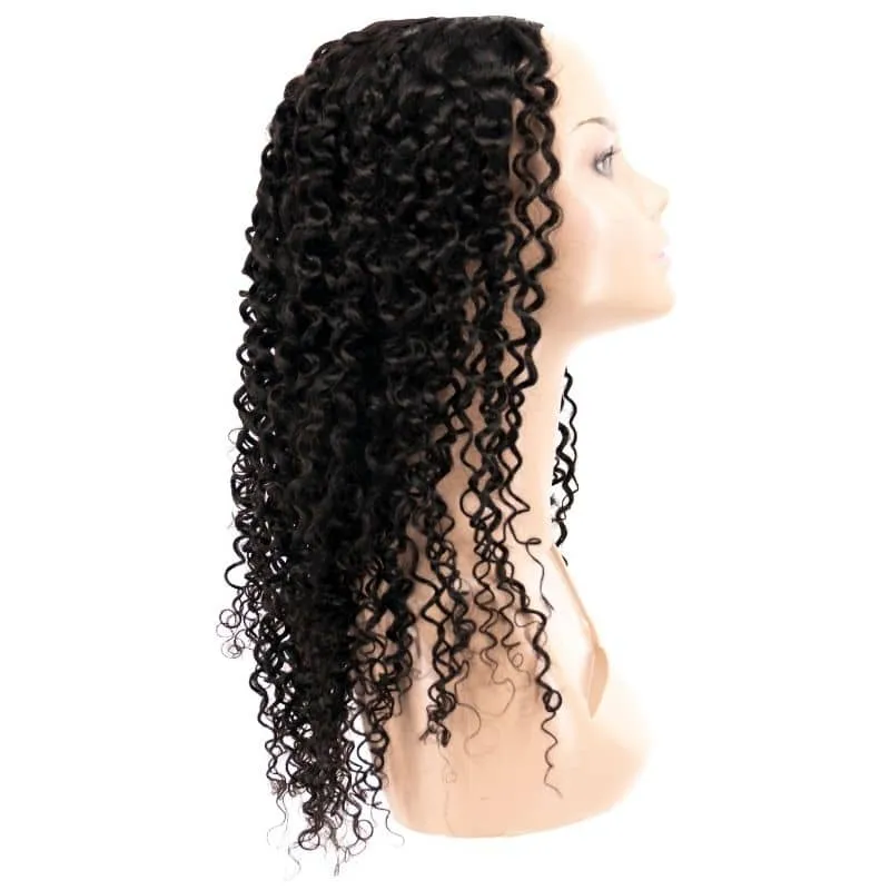 Brazilian Kinky Curly U-Part Human Hair Wig