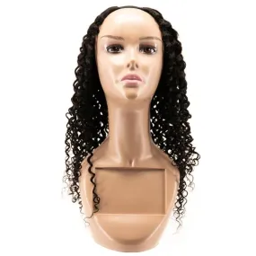 Brazilian Kinky Curly U-Part Human Hair Wig