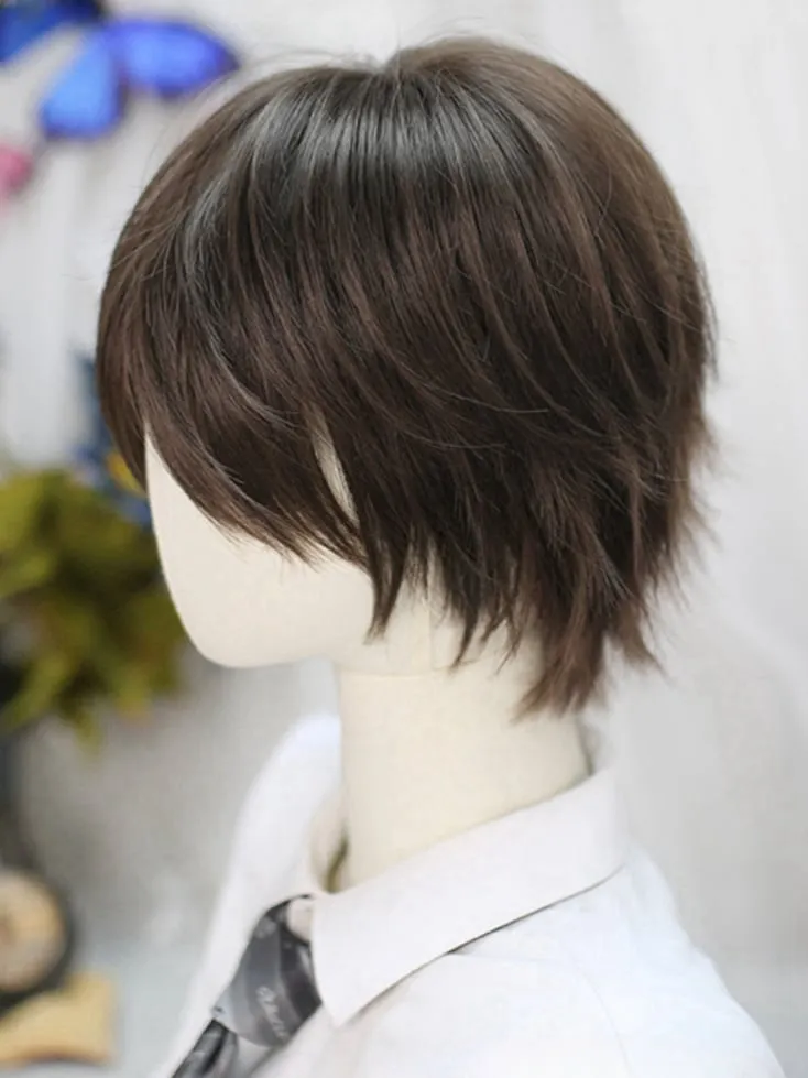 Brown 25CM  Ouji Short Wig