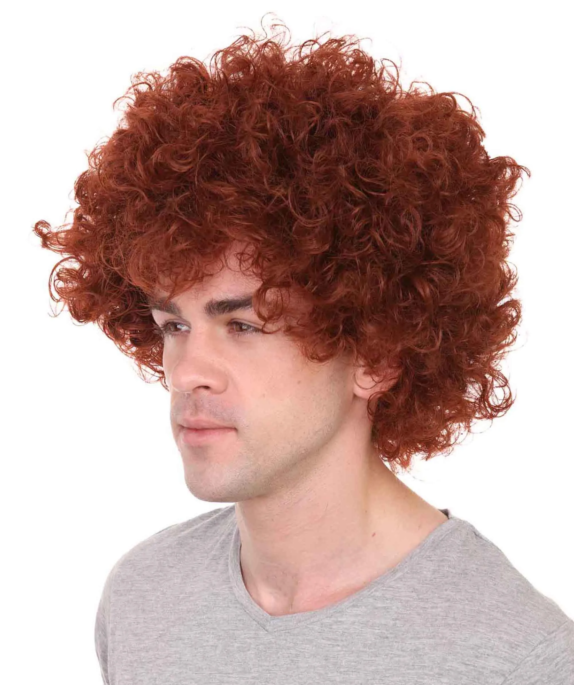 Burgundy Unisex Afro Wig | Super Size Jumbo Cosplay Halloween Wig
