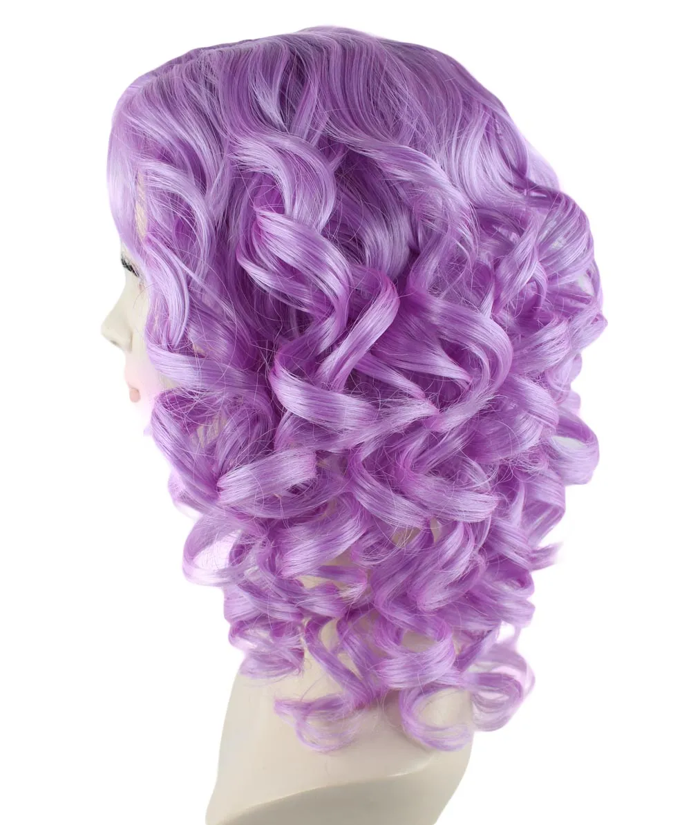 California Girl Lt Purple Curls Wig HW-1035 | HPO