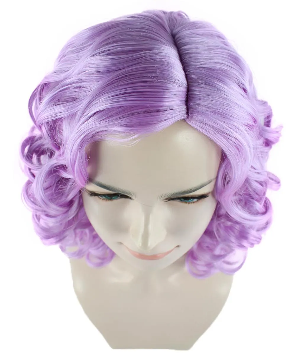 California Girl Lt Purple Curls Wig HW-1035 | HPO