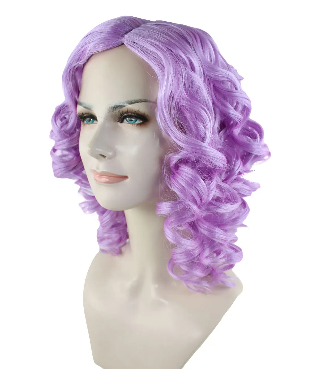 California Girl Lt Purple Curls Wig HW-1035 | HPO