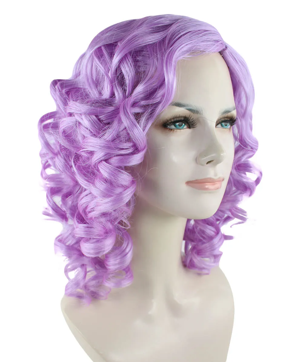 California Girl Lt Purple Curls Wig HW-1035 | HPO