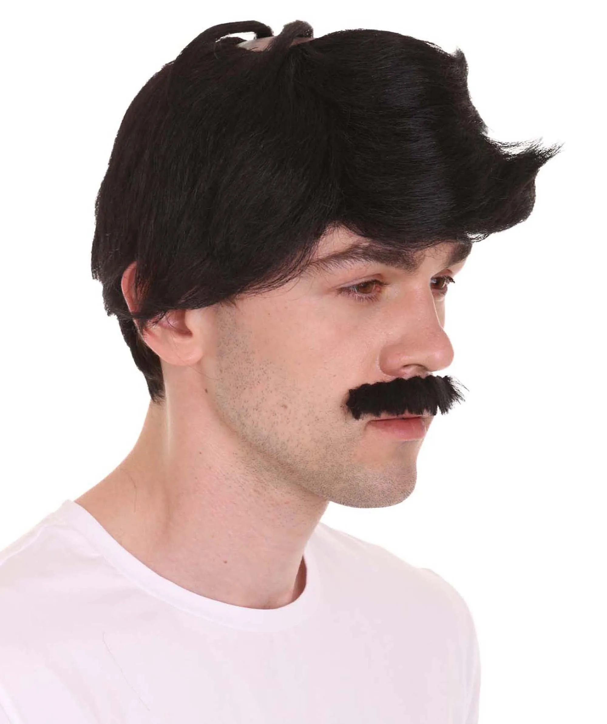 Cartoon Multiple Wig with Mustache Set | TV/Movie Wigs | Premium Breathable Capless Cap