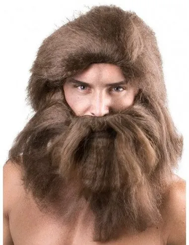 Caveman Wig & Beard