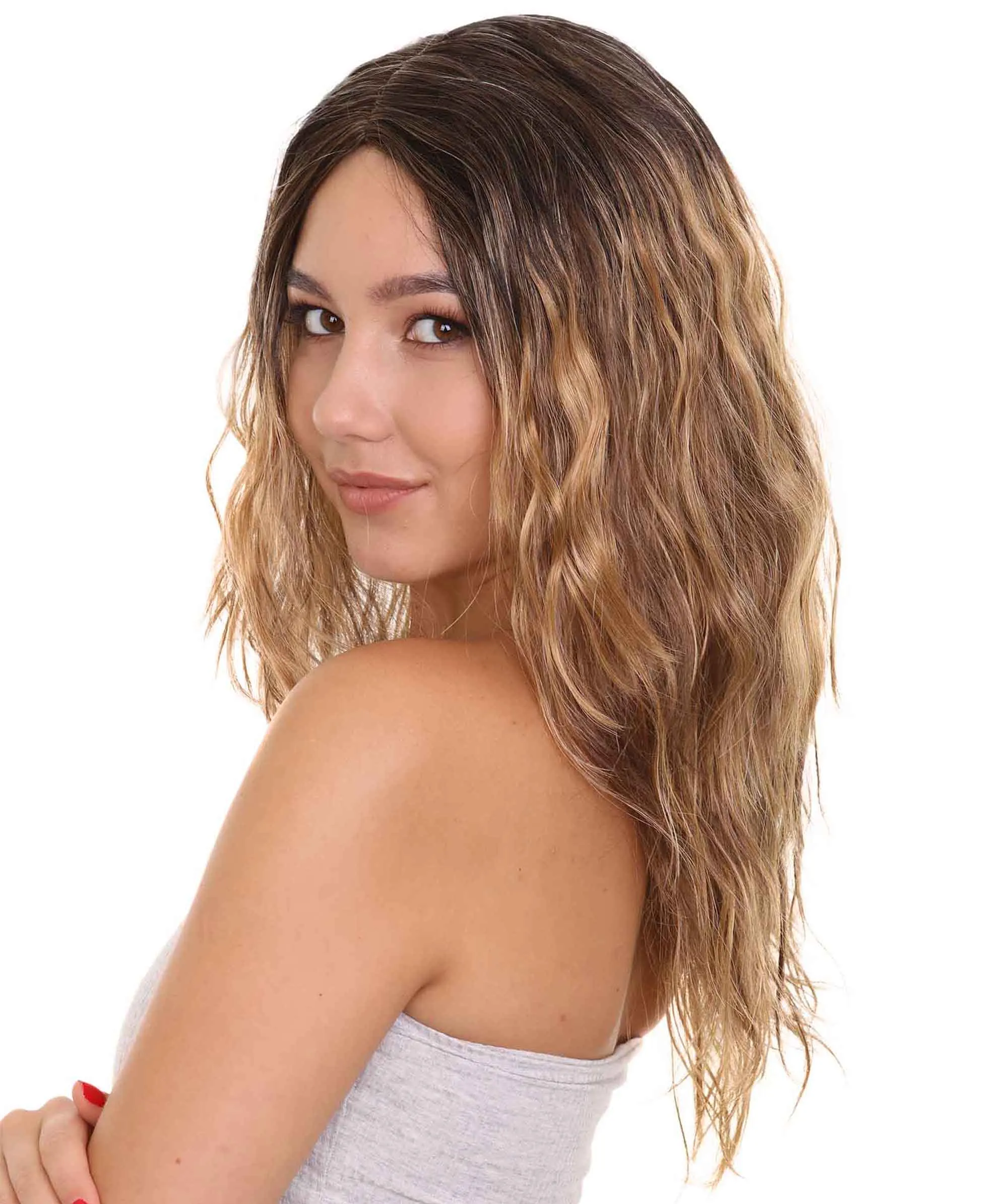 Celebrity Womens Wig | Party Ready Fancy Cosplay Halloween Wig | Premium Breathable Capless Cap